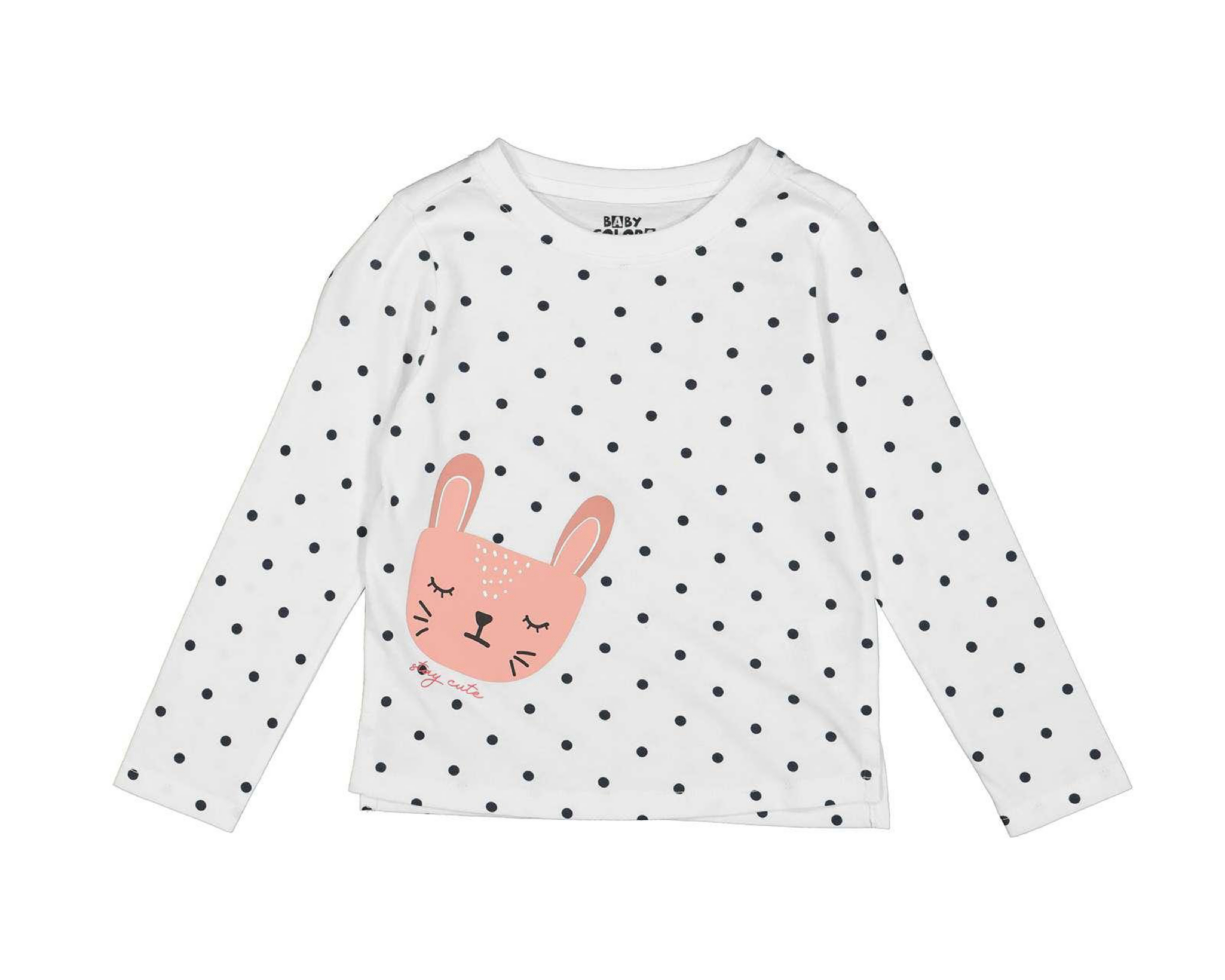 Foto 3 | Playera Baby Colors de Algodón para Bebé Niña 2 Piezas