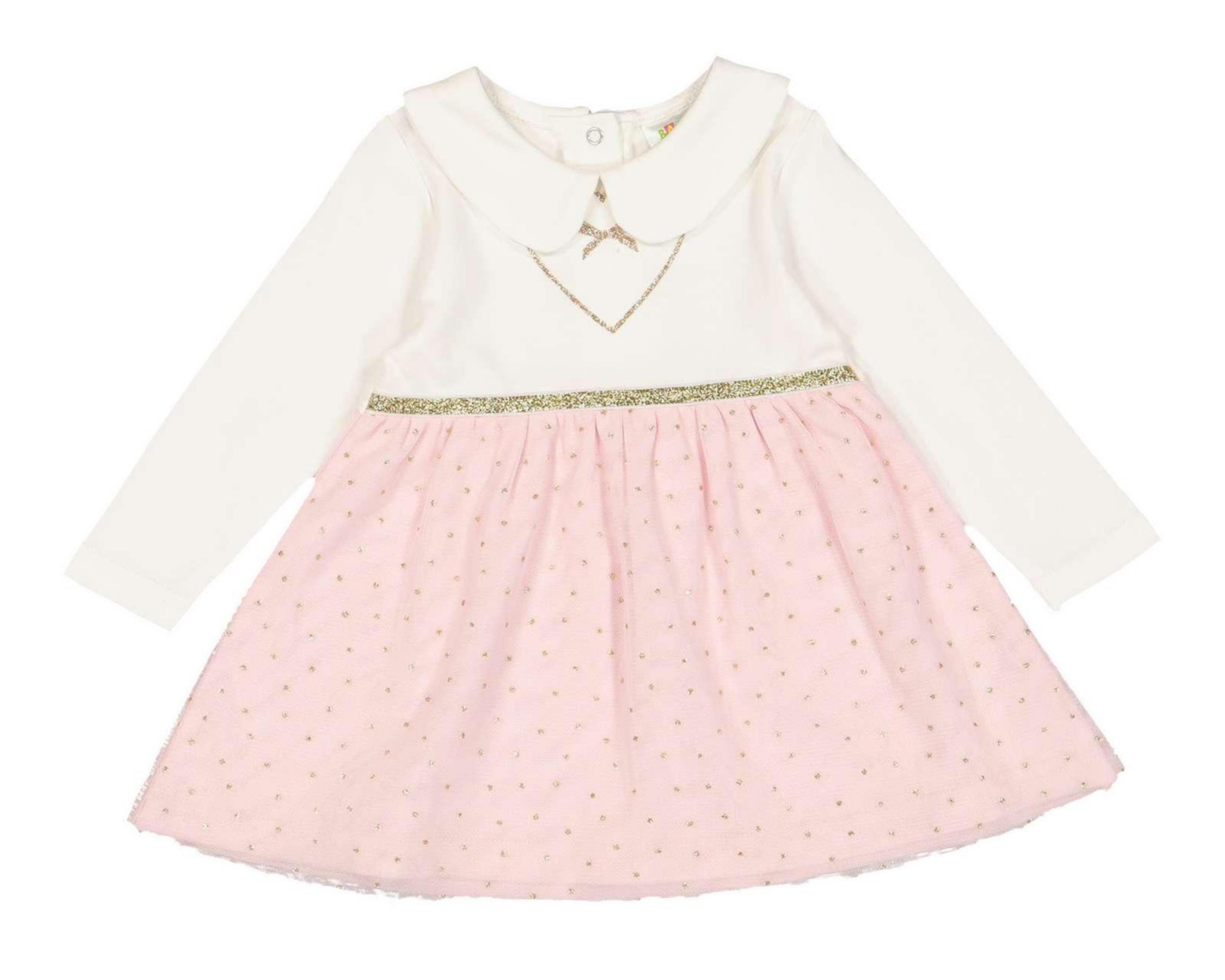 Foto 4 | Conjunto con Chaleco Baby Colors para Bebé Niña