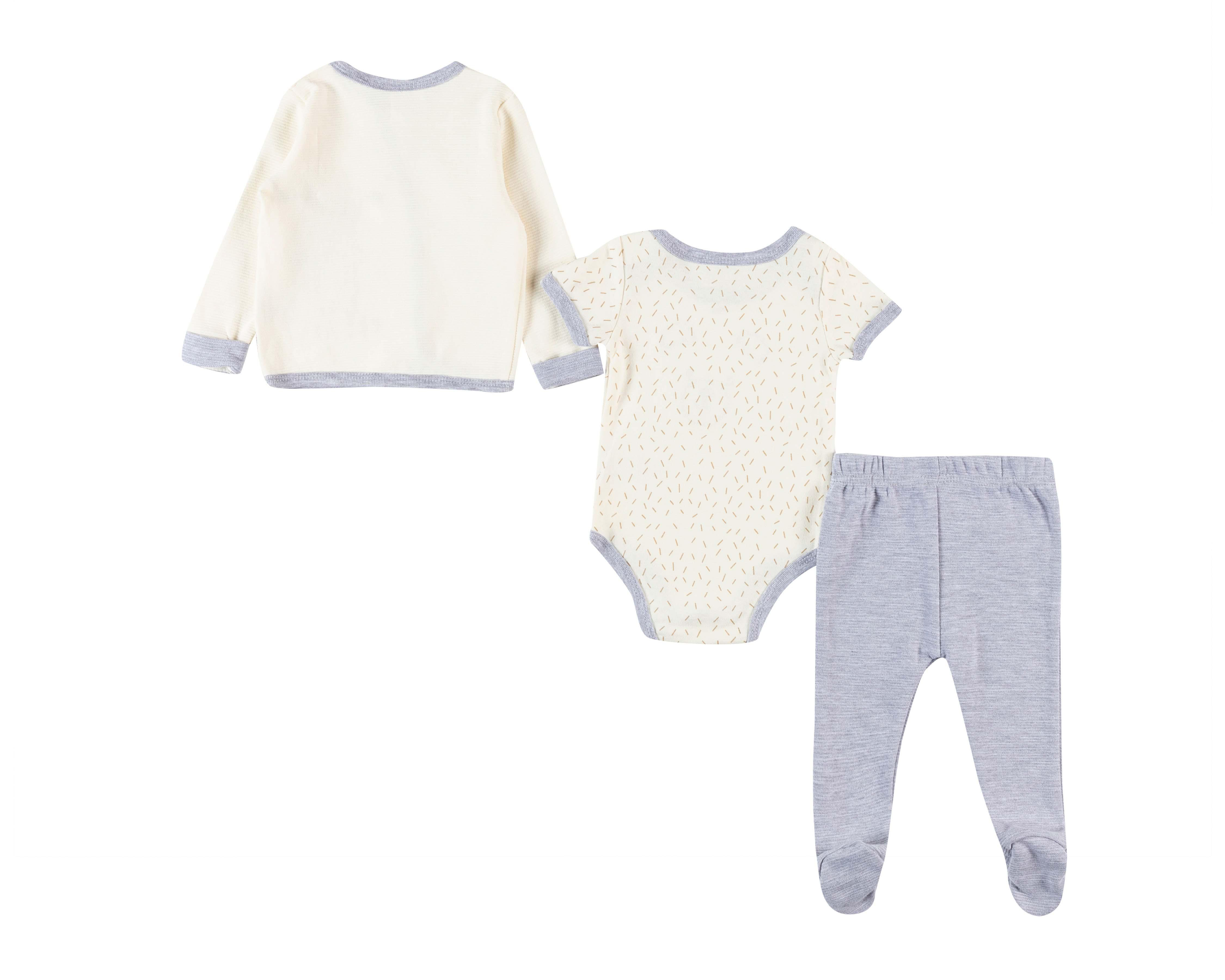 Foto 2 | Conjunto con Pantalón Baby Colors de Algodón para Bebé Niño