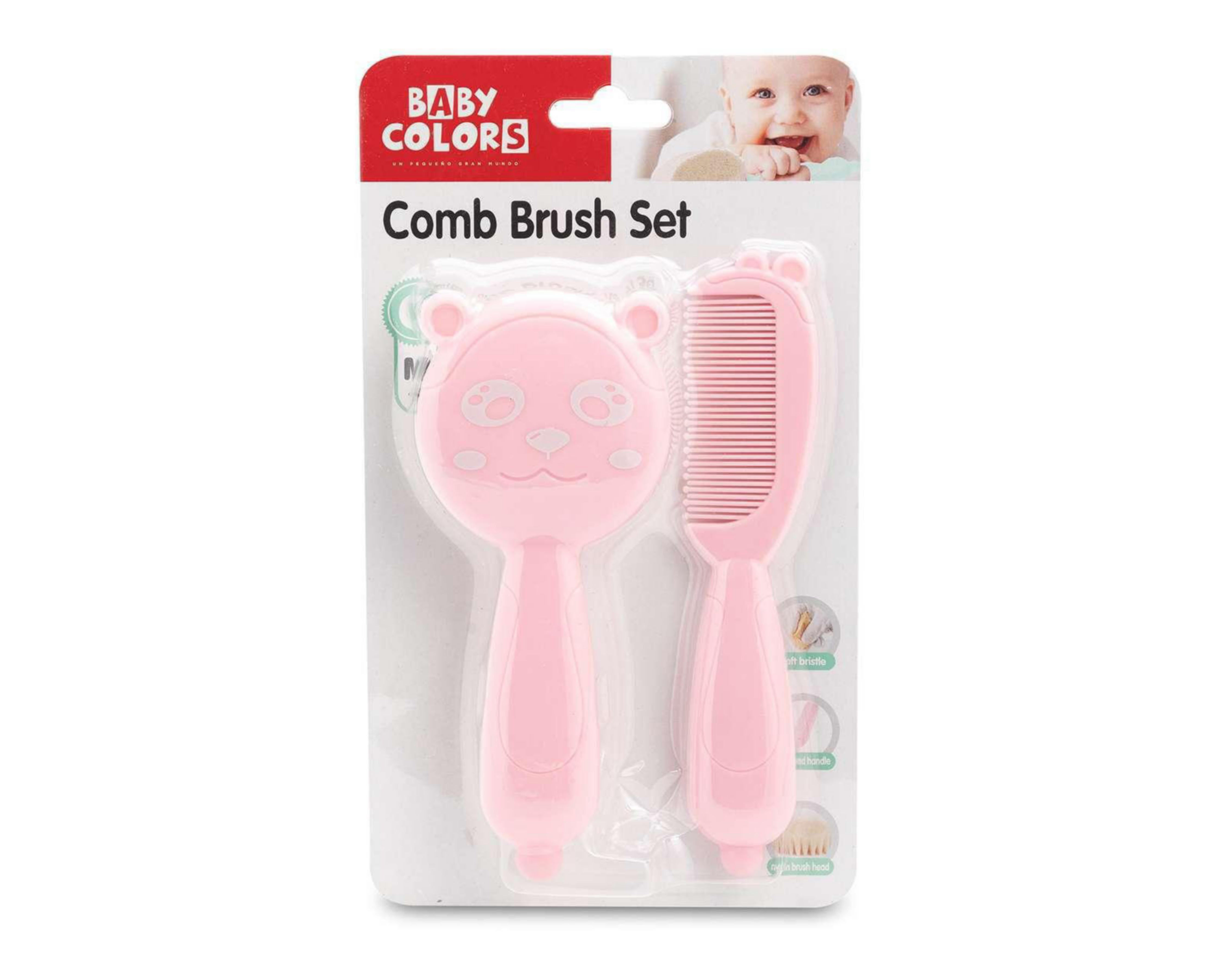 Cepillo Baby Colors 2 Piezas