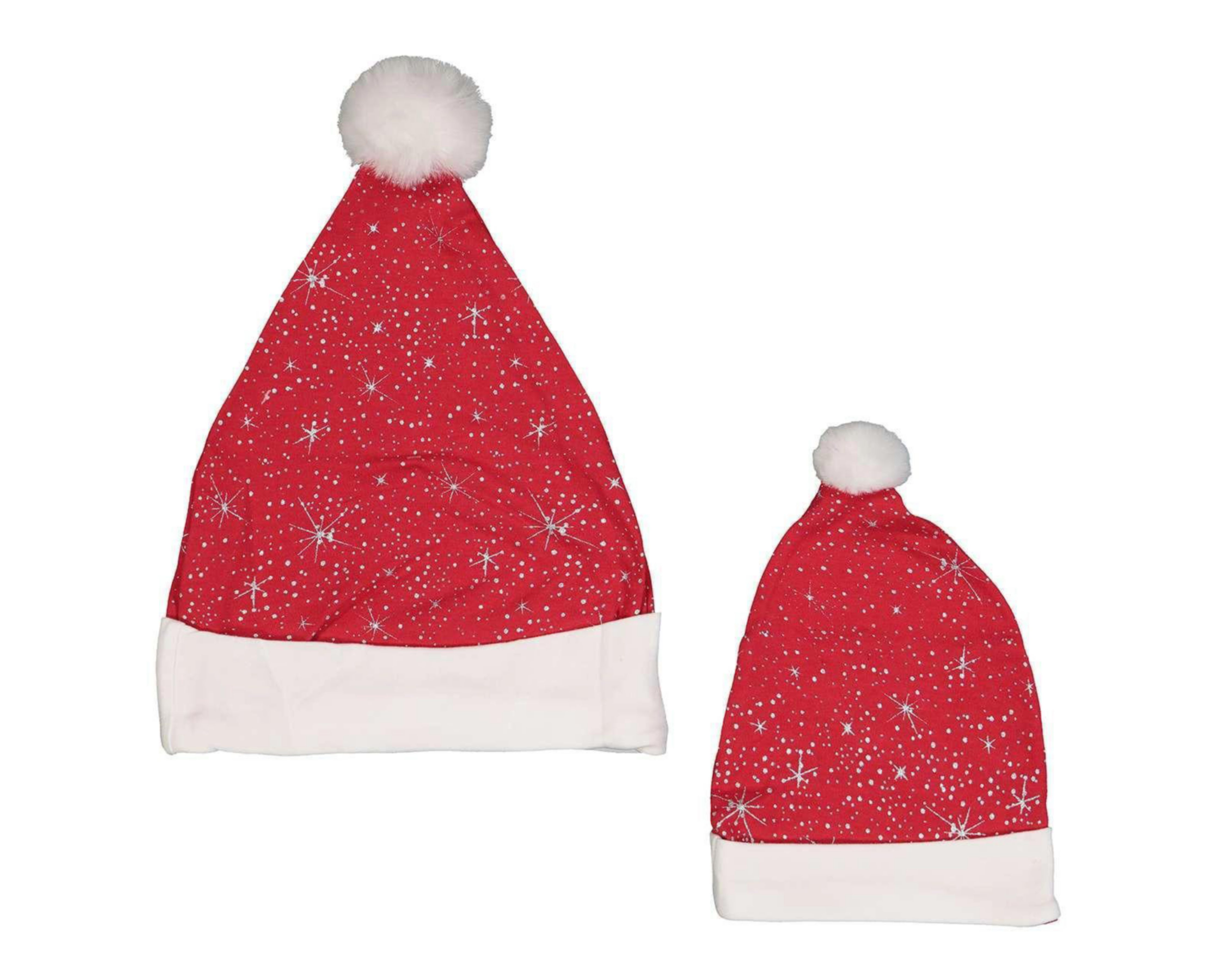 Foto 4 pulgar | Gorro Navideño de Algodón Baby Colors 2 Piezas