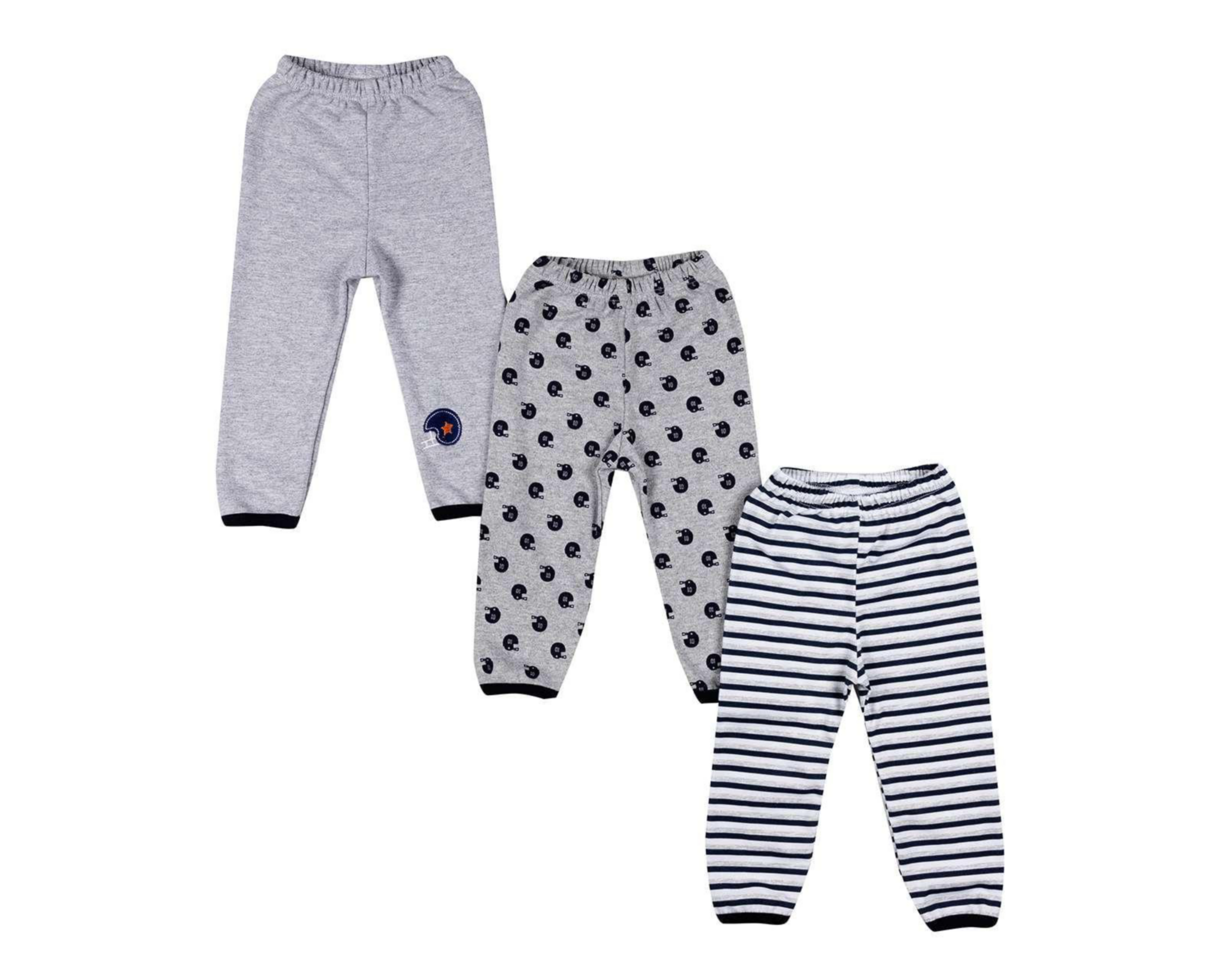 Foto 2 pulgar | Pantalones Baby Colors para Bebé Niño 3 Piezas