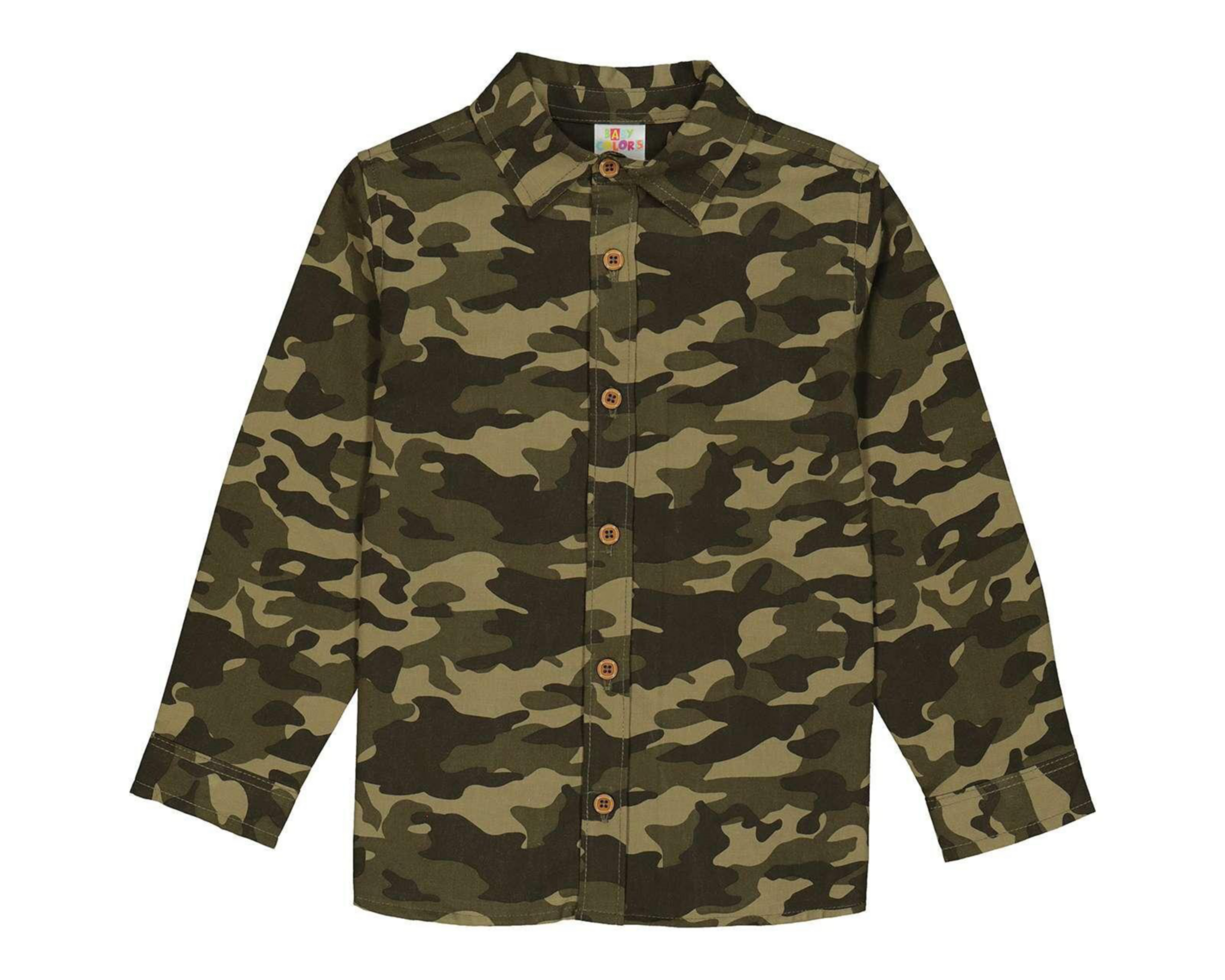 Foto 4 pulgar | Conjunto con Camisa Baby Colors de Algodón para Bebé Niño
