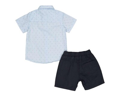 Foto 2 | Conjunto con Short Baby Colors para Bebé Niño