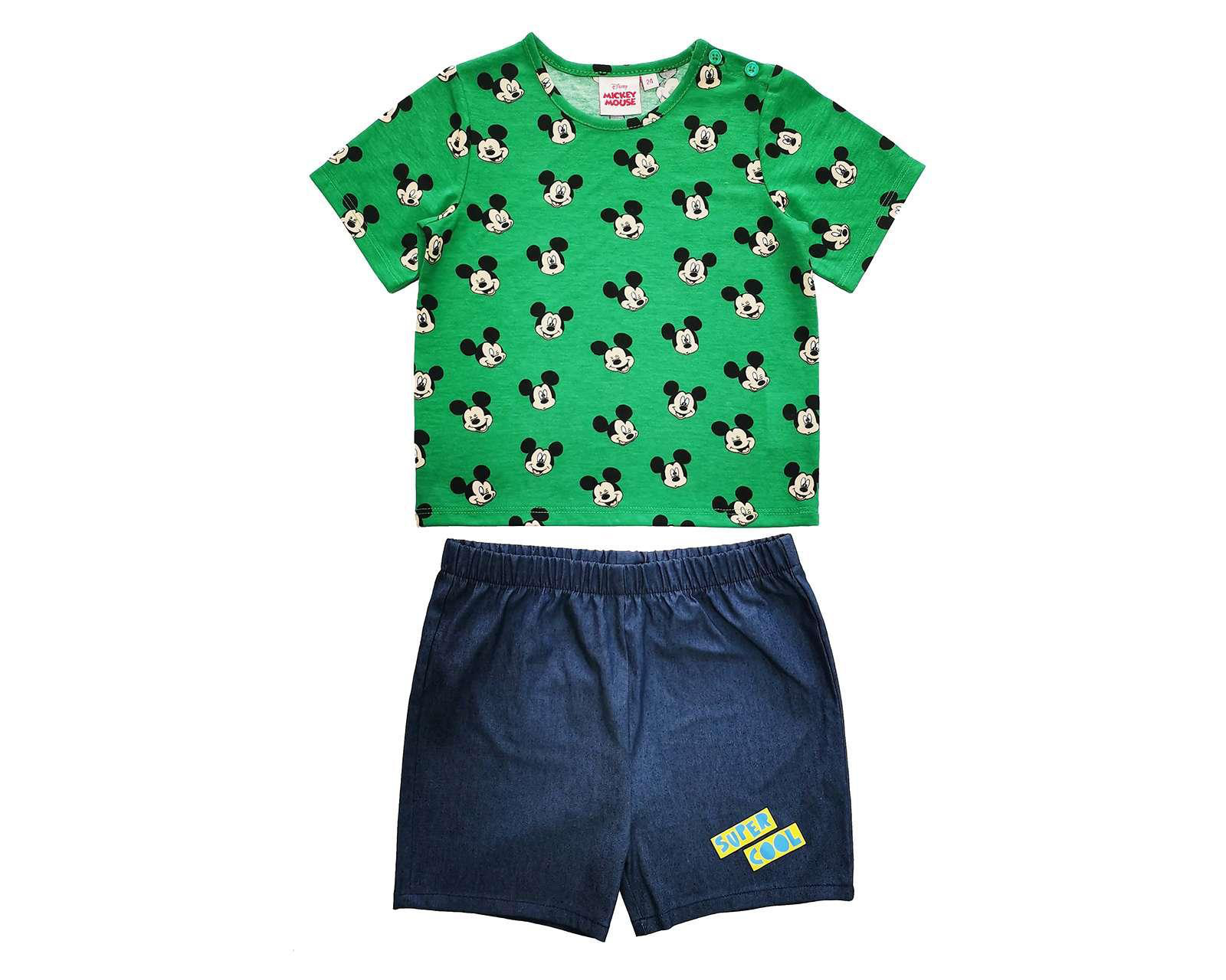 Conjunto con Short Disney para Bebé Niño $159