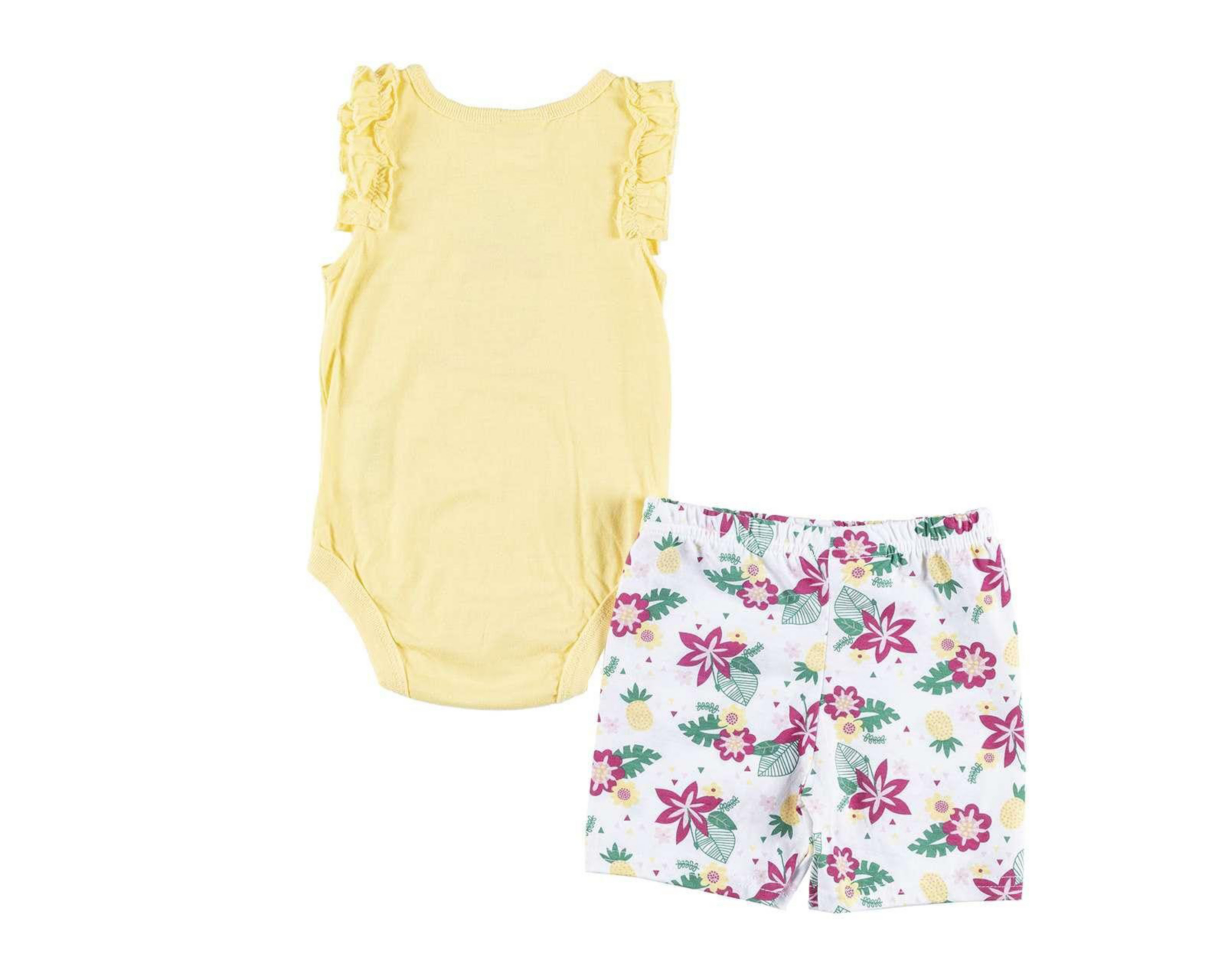 Foto 3 | Conjunto con Short Baby Colors para Bebé Niña