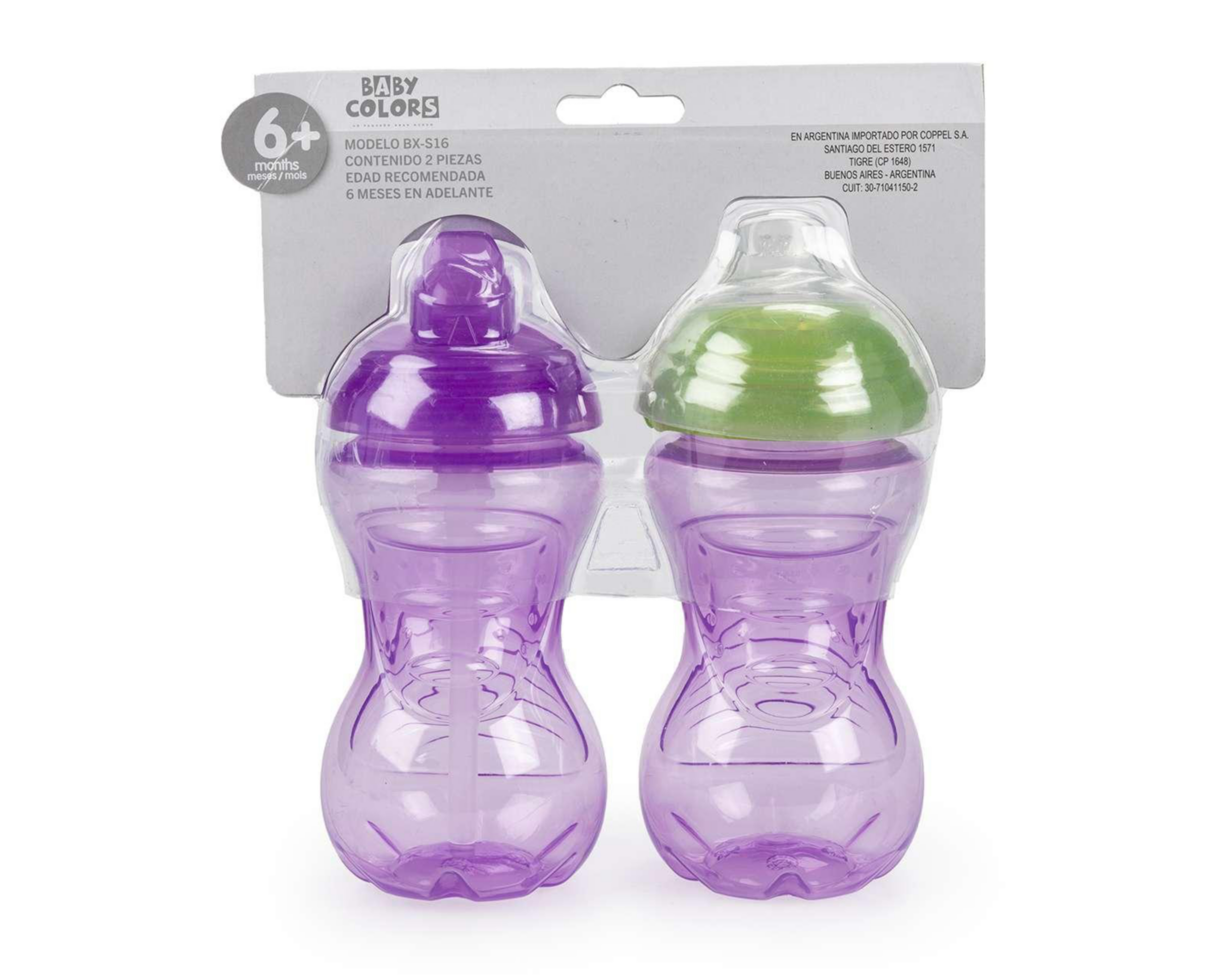 Foto 5 pulgar | Vaso Entrenador Baby Colors 2 Piezas