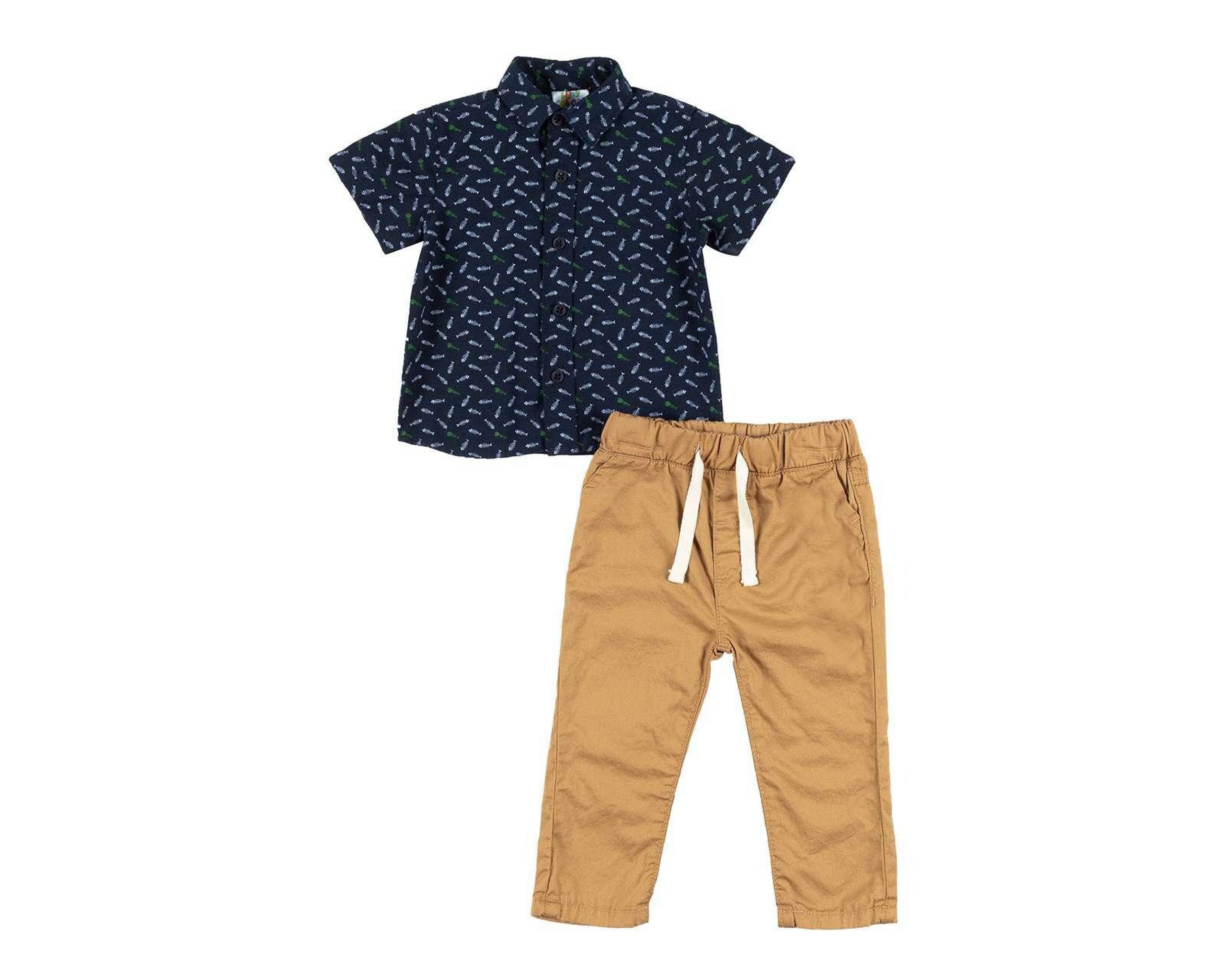 Foto 1 | Conjunto con Pantalón Baby Colors para Bebé Niño