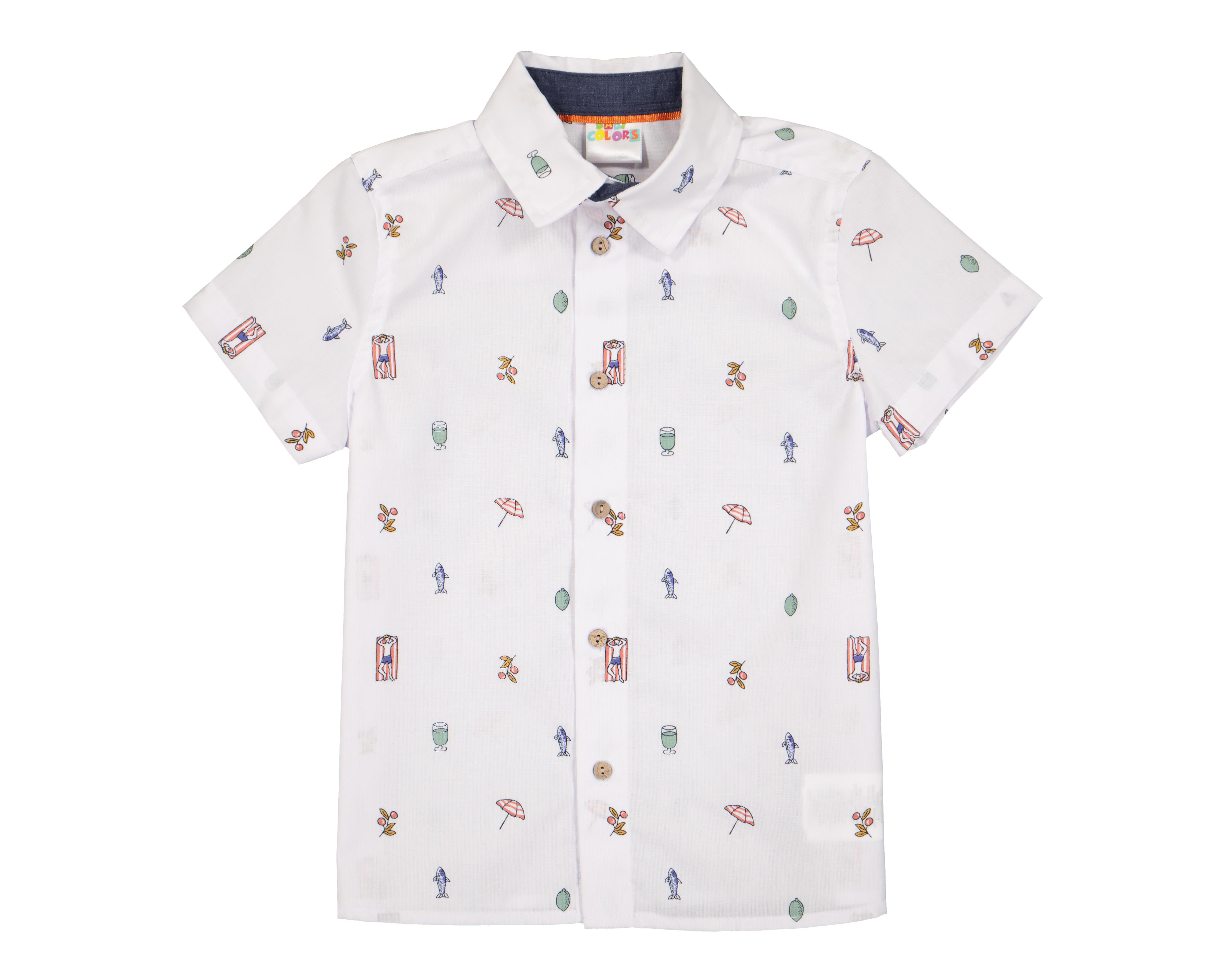 Foto 2 pulgar | Camisa Baby Colors con Estampado para Bebé Niño