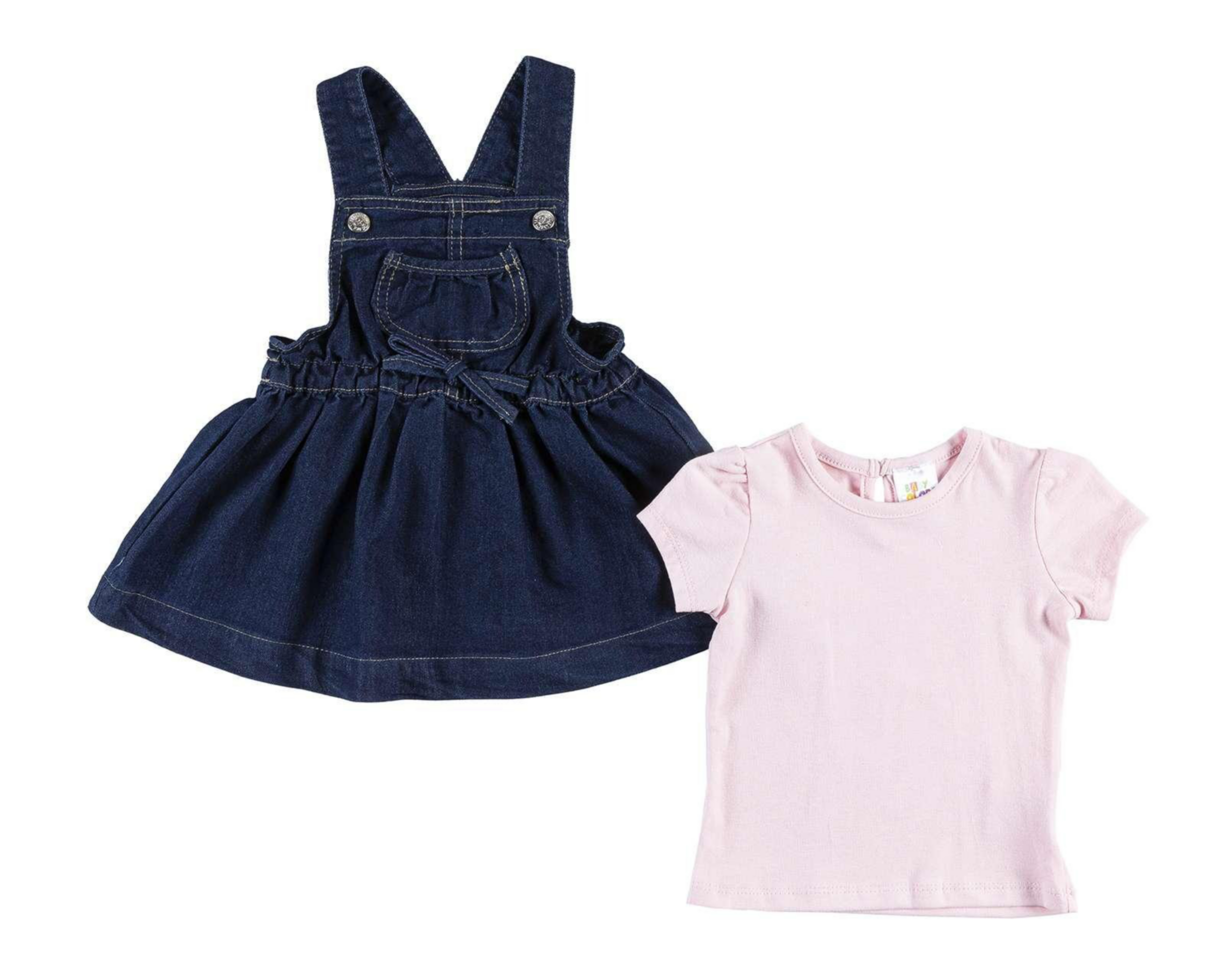 Vestido Baby Colors para Bebé Niña 2 Piezas