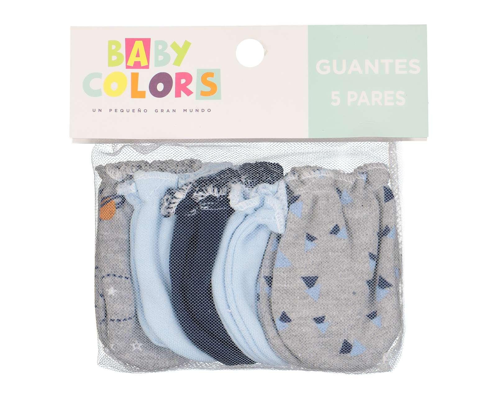 Foto 5 pulgar | Guantes de Algodón Baby Colors para Bebé Niño 5 Pares