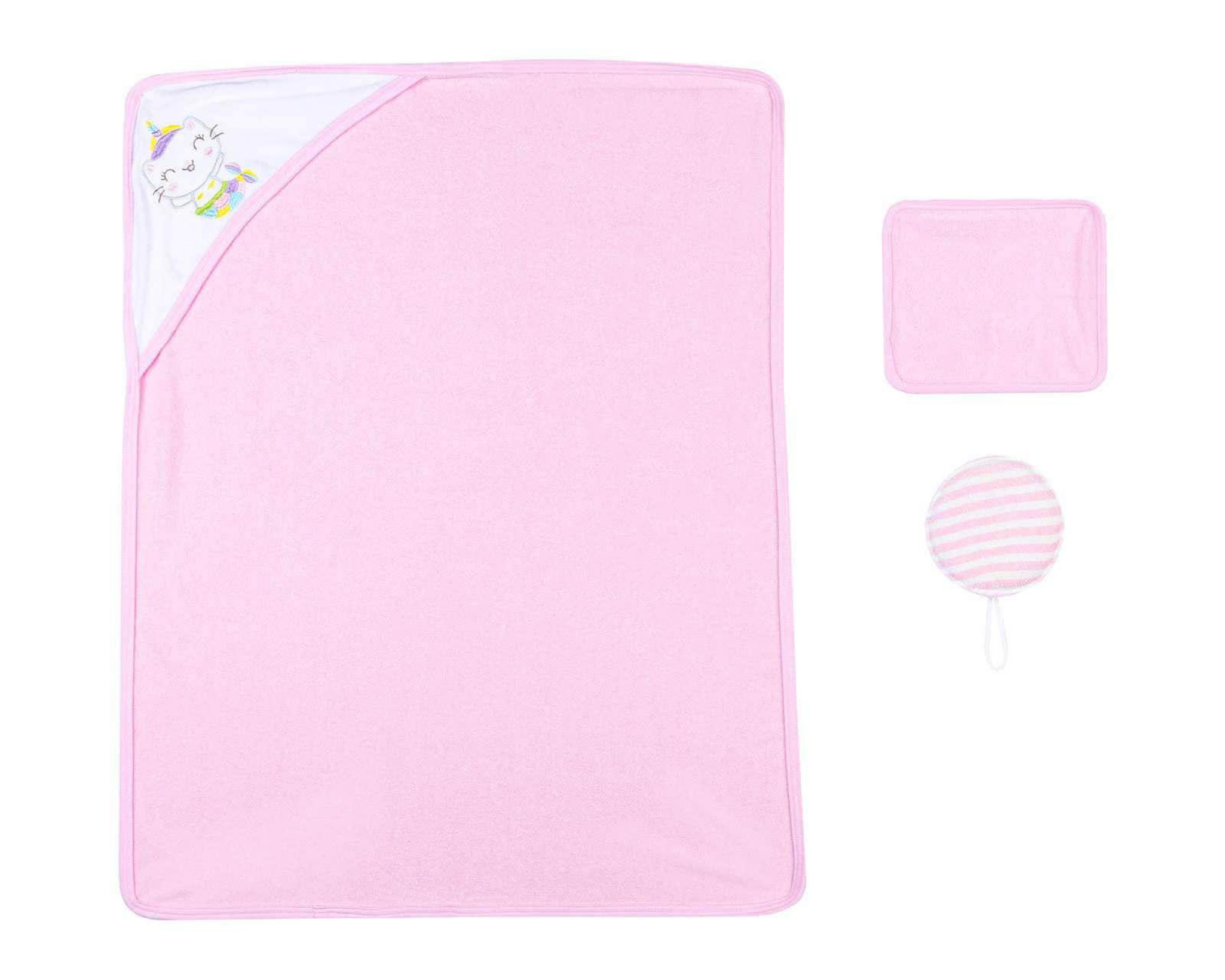 Foto 2 pulgar | Toalla Baby Colors Rosa
