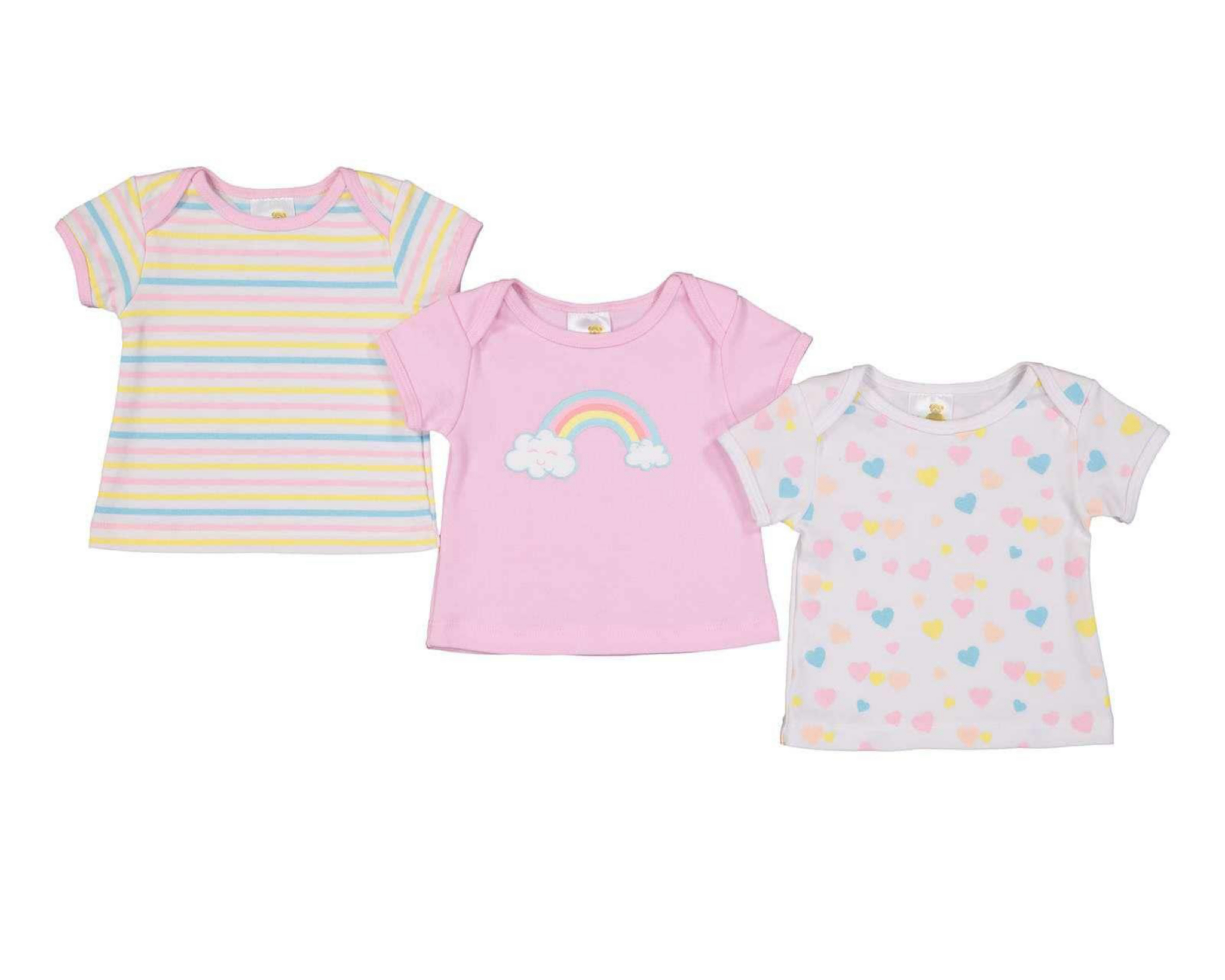 Camiseta Baby Colors para Bebé Niña