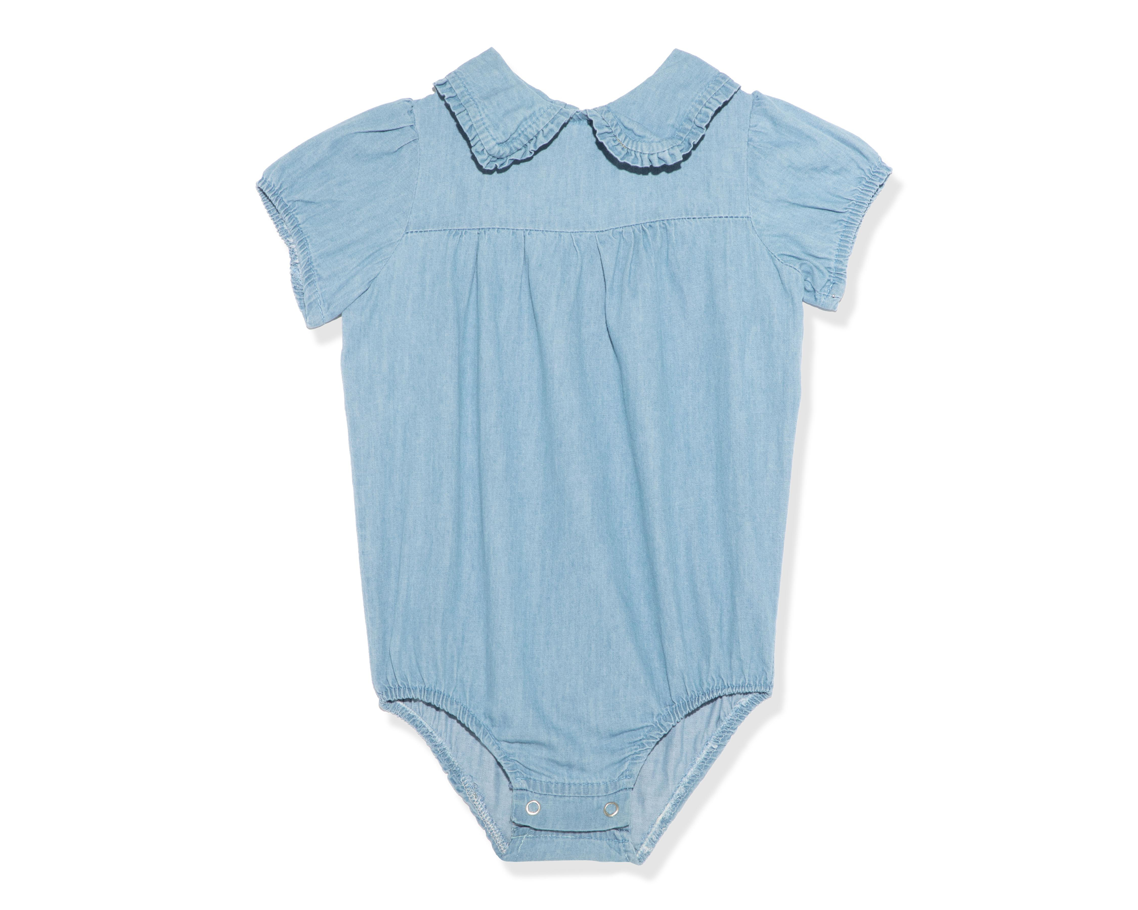 Foto 1 | Pañalero para Bebé Niña Baby Colors de Algodón Azul
