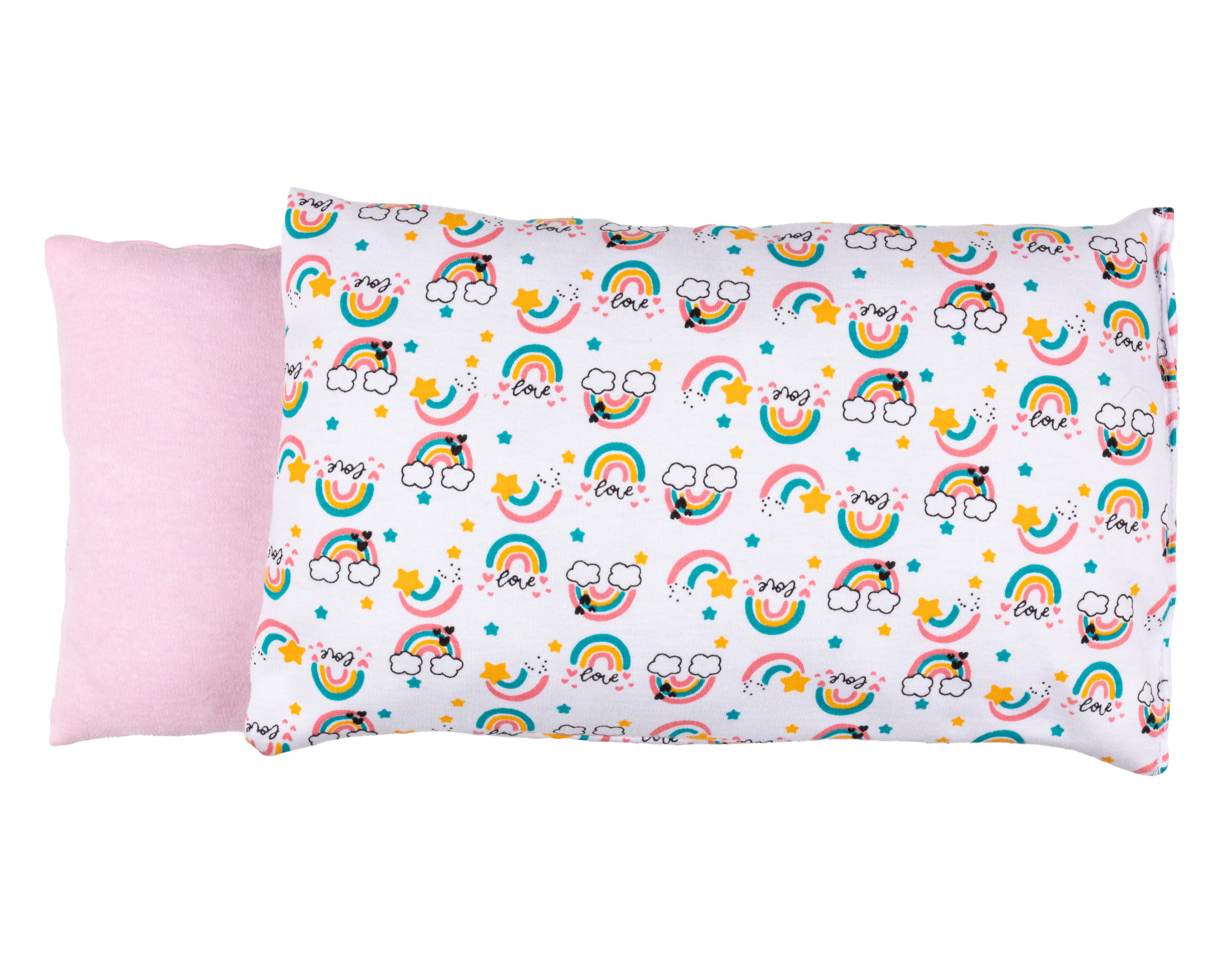 Almohada Baby Colors para Bebé Niña 2 Piezas