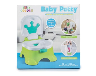 Foto 5 | Baño con Tapa Baby Colors para Bebé Niño