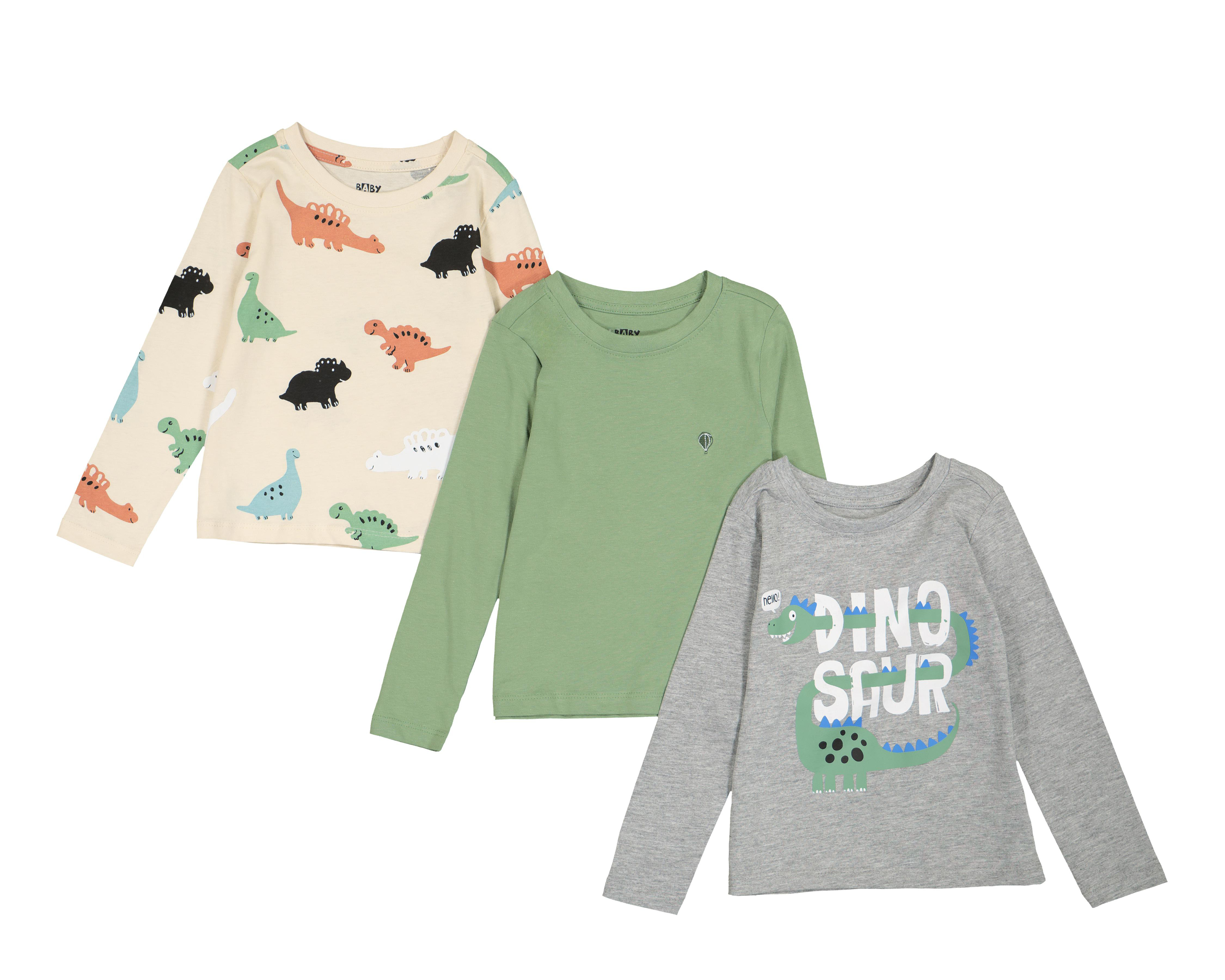 Playera Baby Colors para Bebé Niño 3 Piezas