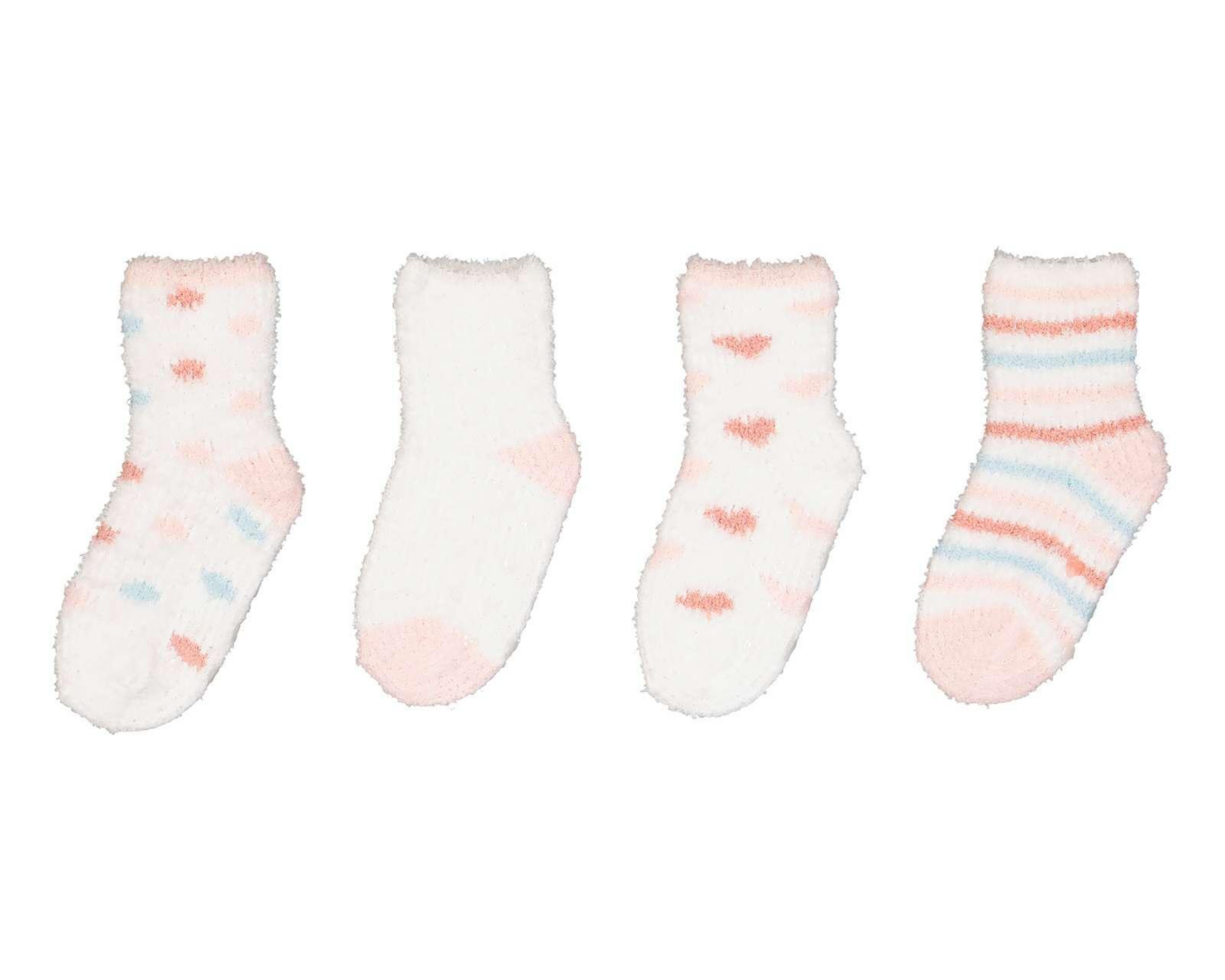 Calcetas Baby Colors para Bebé Niña 4 Pares $99