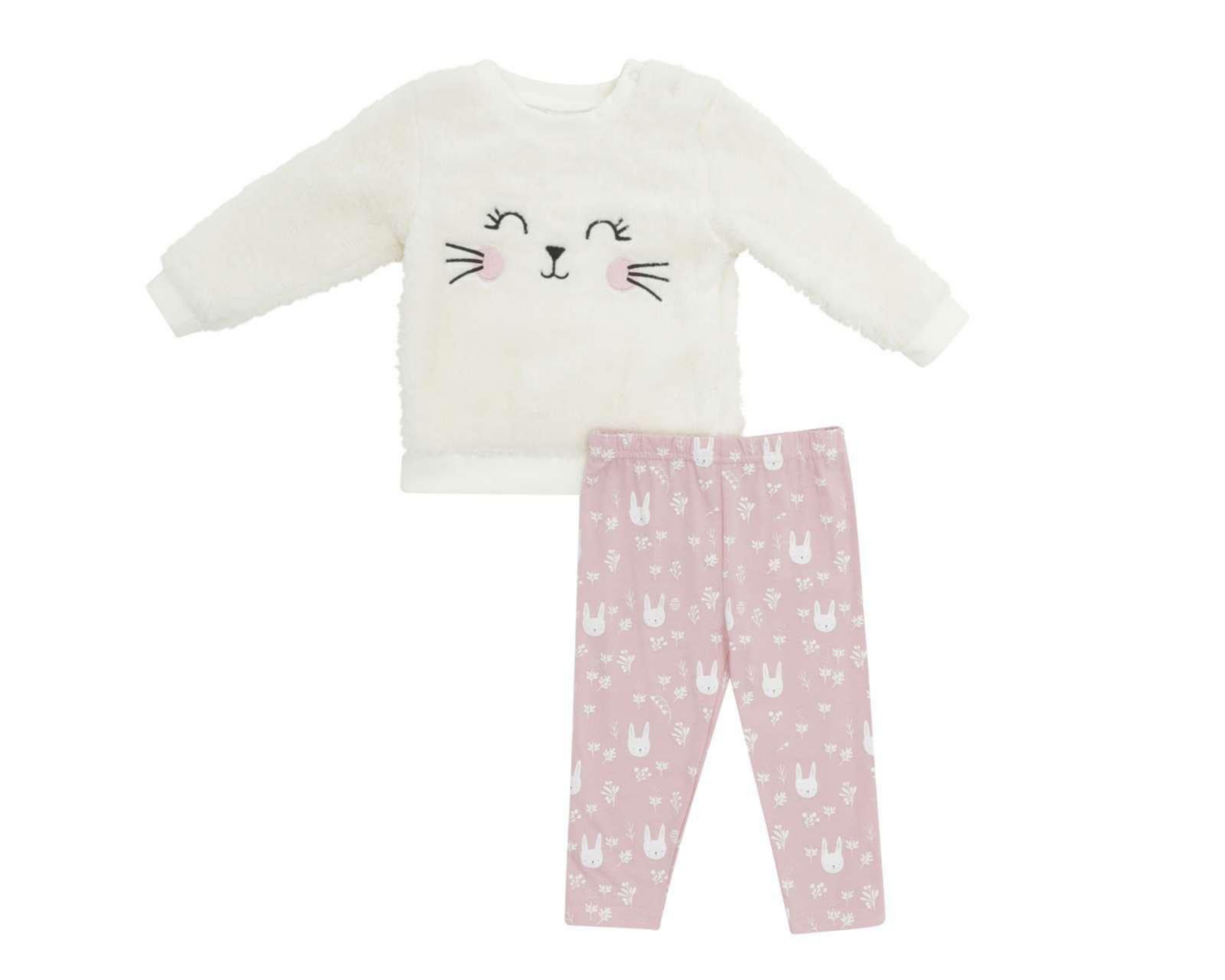 Conjunto Baby Colors para Bebé Niña 2 Piezas $259