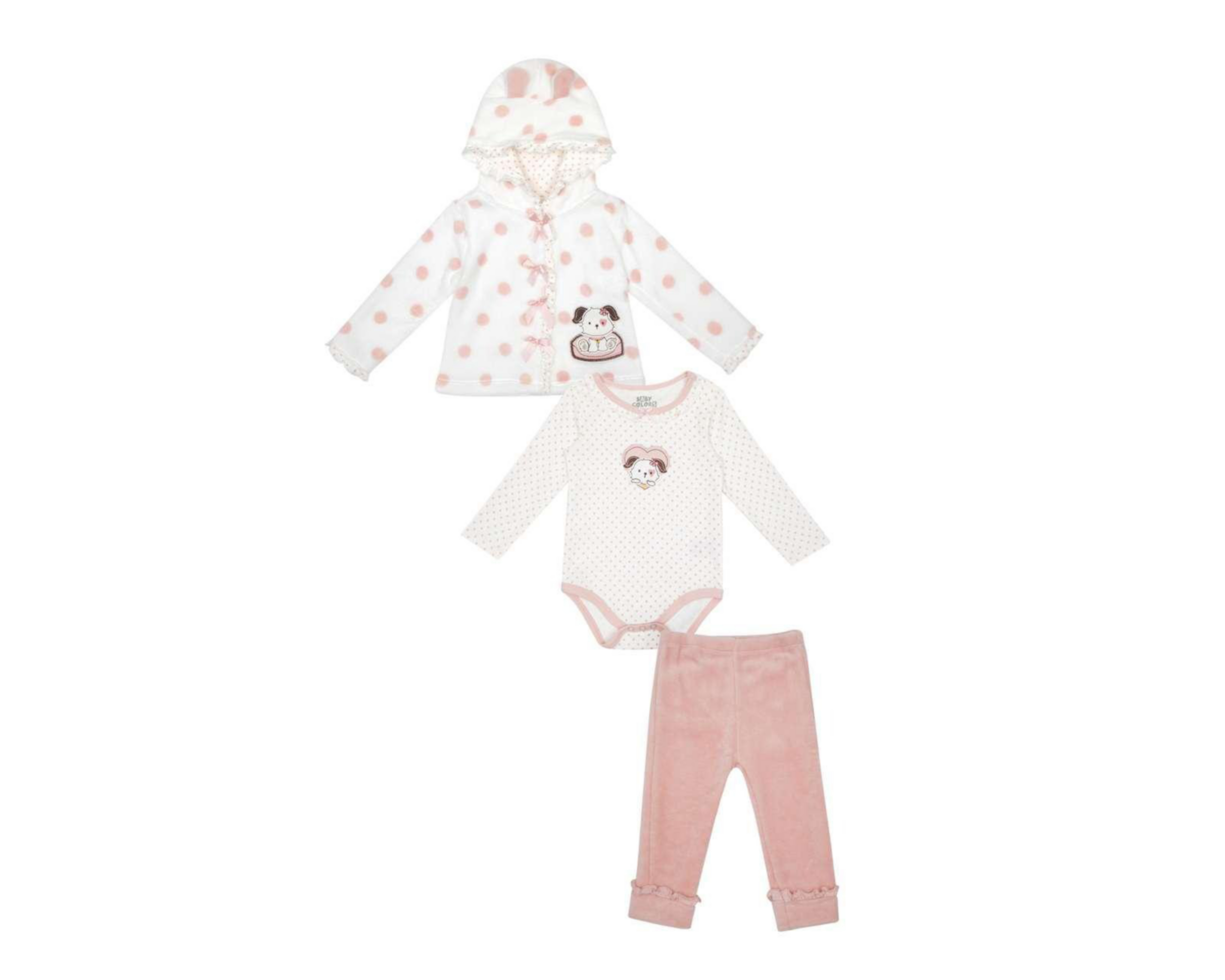 Conjunto Baby Colors para Bebé Niña $359