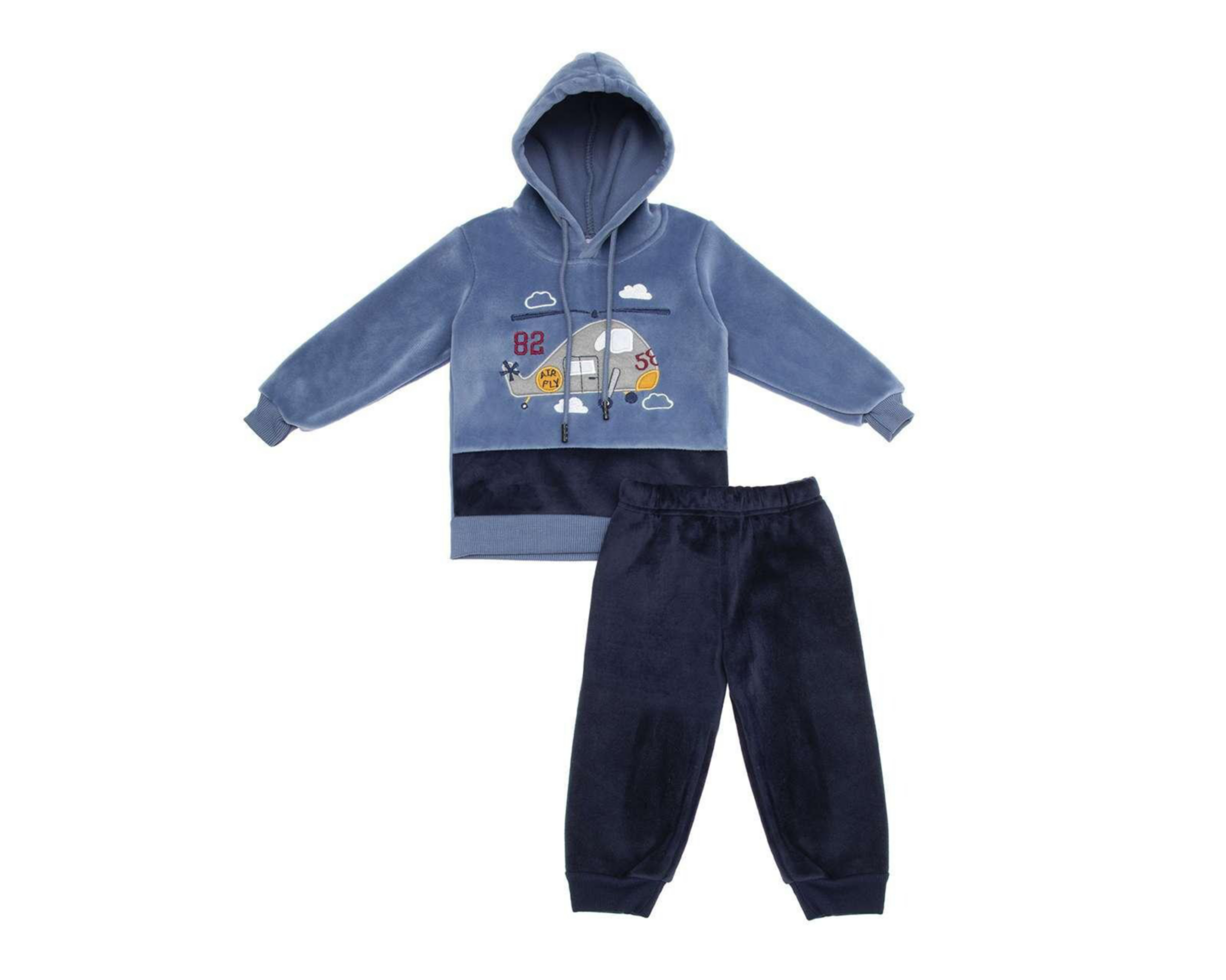 Sudadera y Pants Baby Colors para Bebé Niño $180