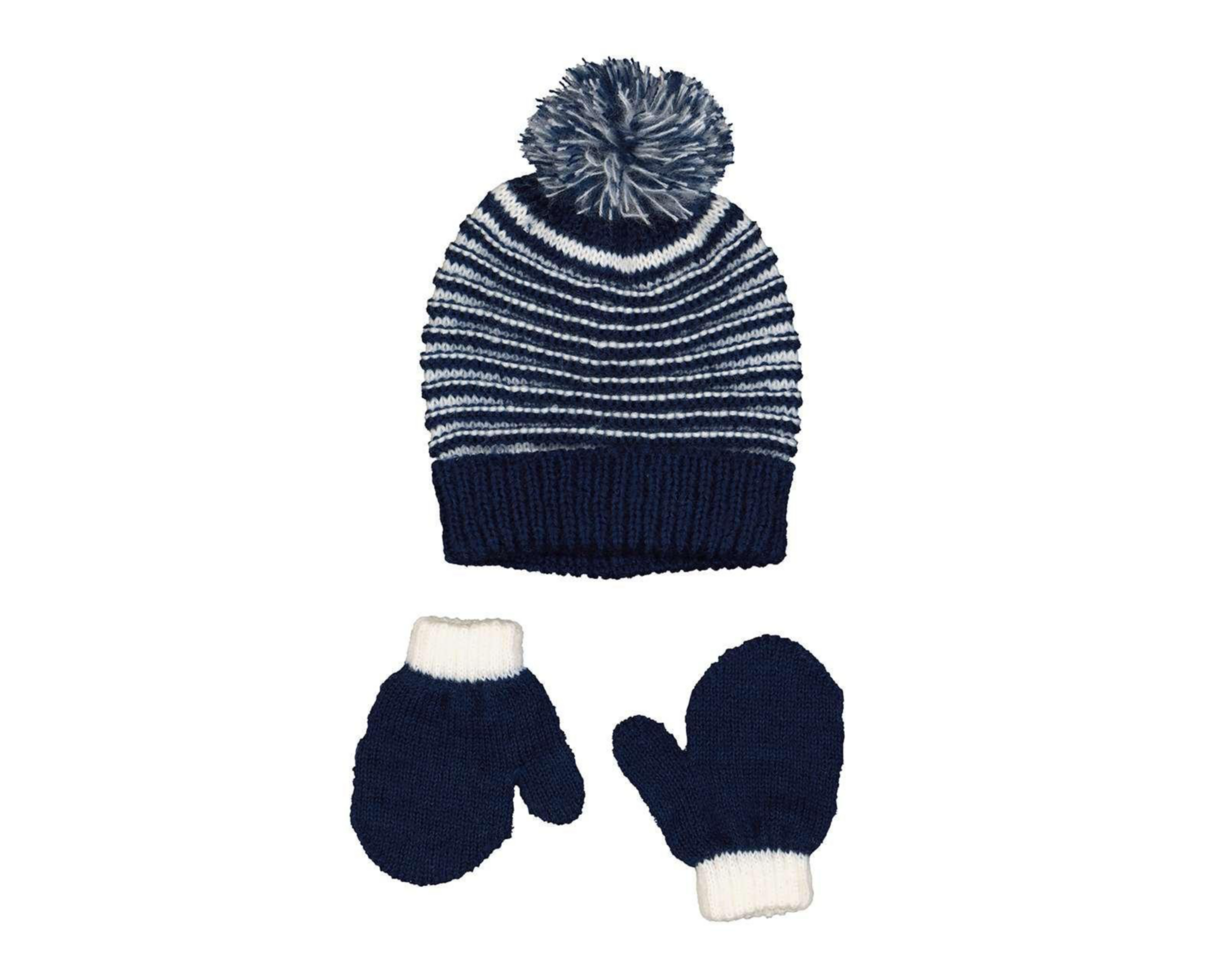 Foto 2 pulgar | Guantes y Gorro Baby Colors para Bebé Niño 2 Piezas