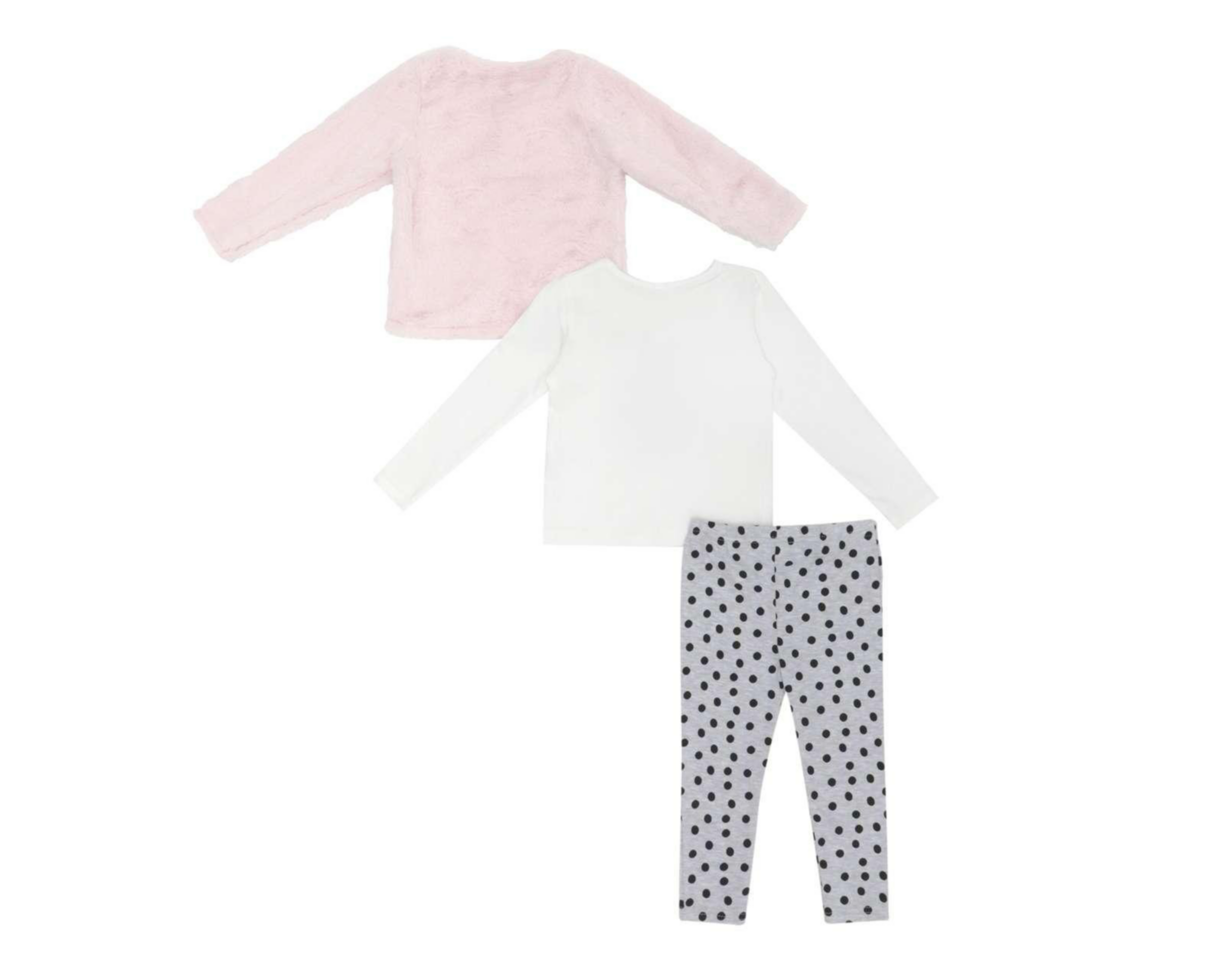 Foto 2 | Conjunto con Chaleco Baby Colors para Bebé Niña 3 Piezas