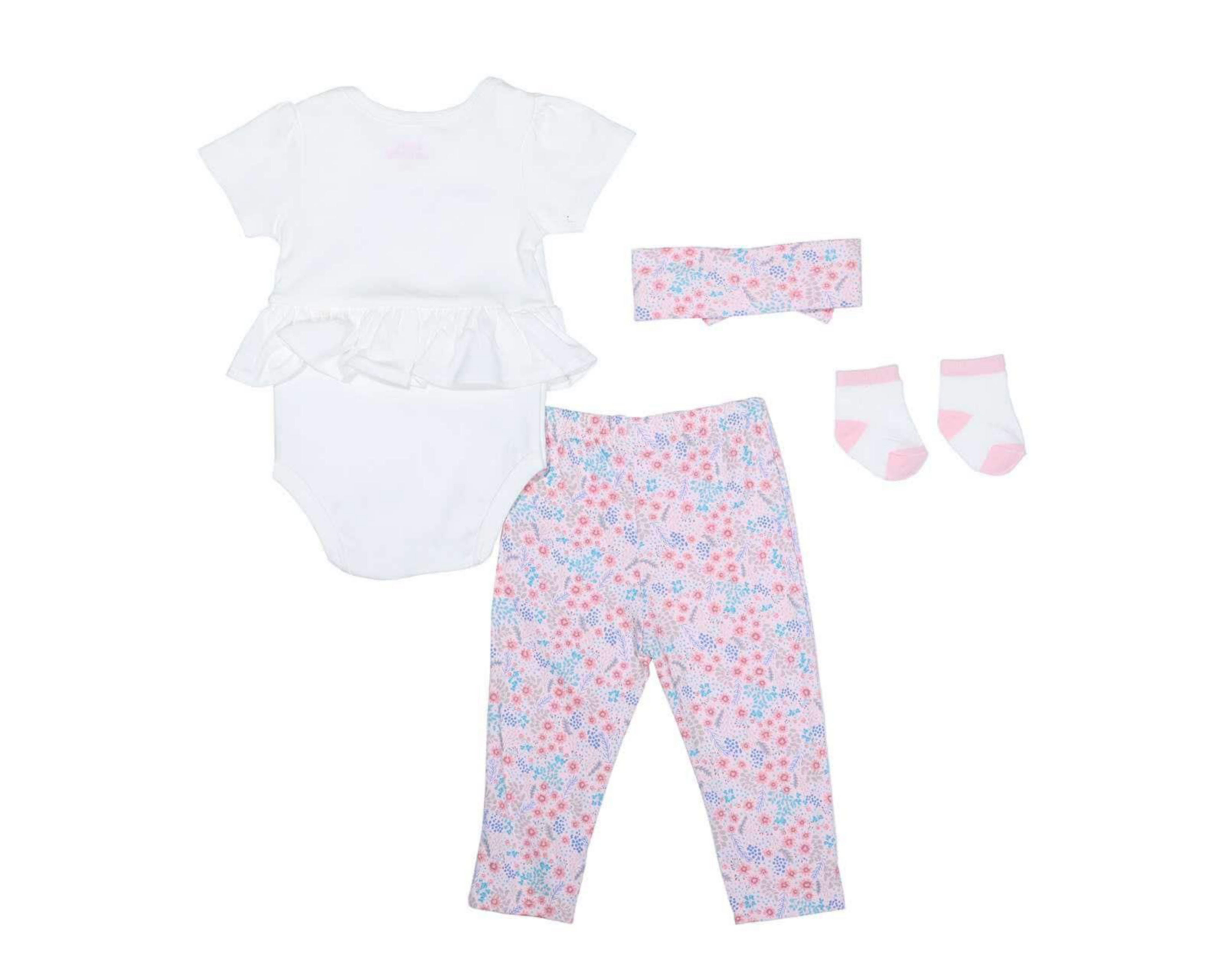 Foto 2 | Conjunto Baby Colors para Bebé Niña 4 Piezas