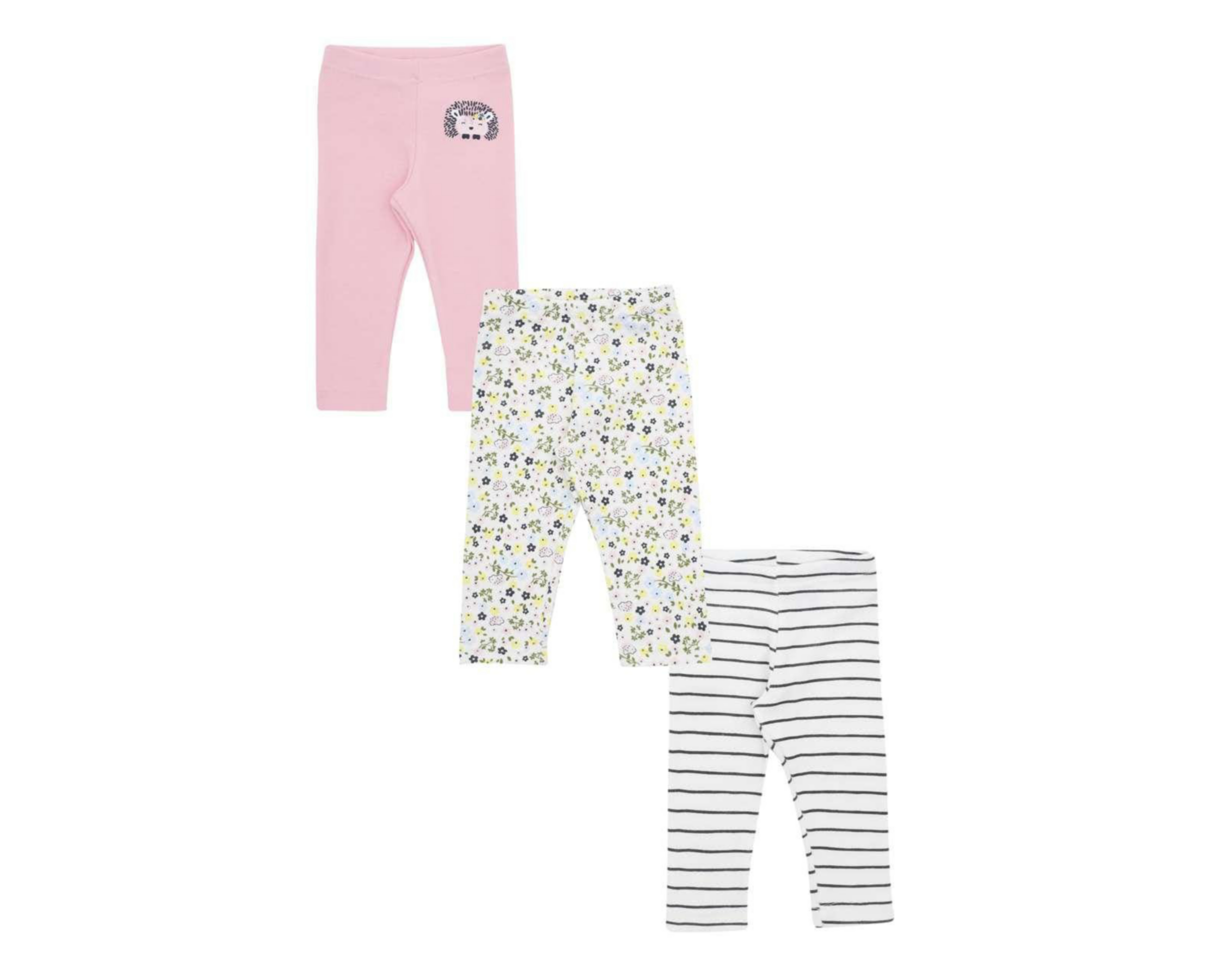 Foto 2 pulgar | Pantalón Baby Colors para Bebé Niña 3 Piezas