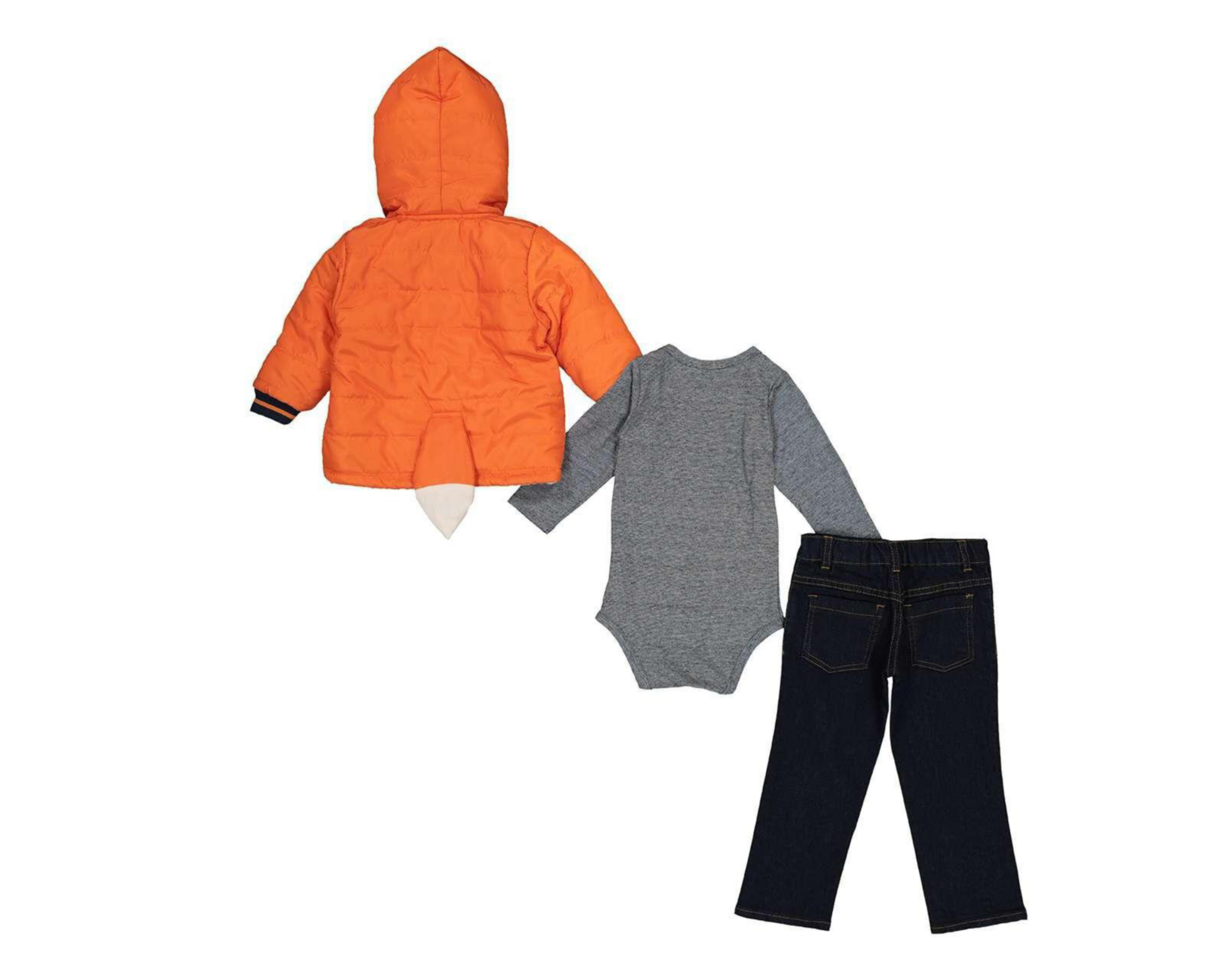 Foto 2 | Conjunto con Chamarra Baby Colors para Bebé Niño 3 Piezas