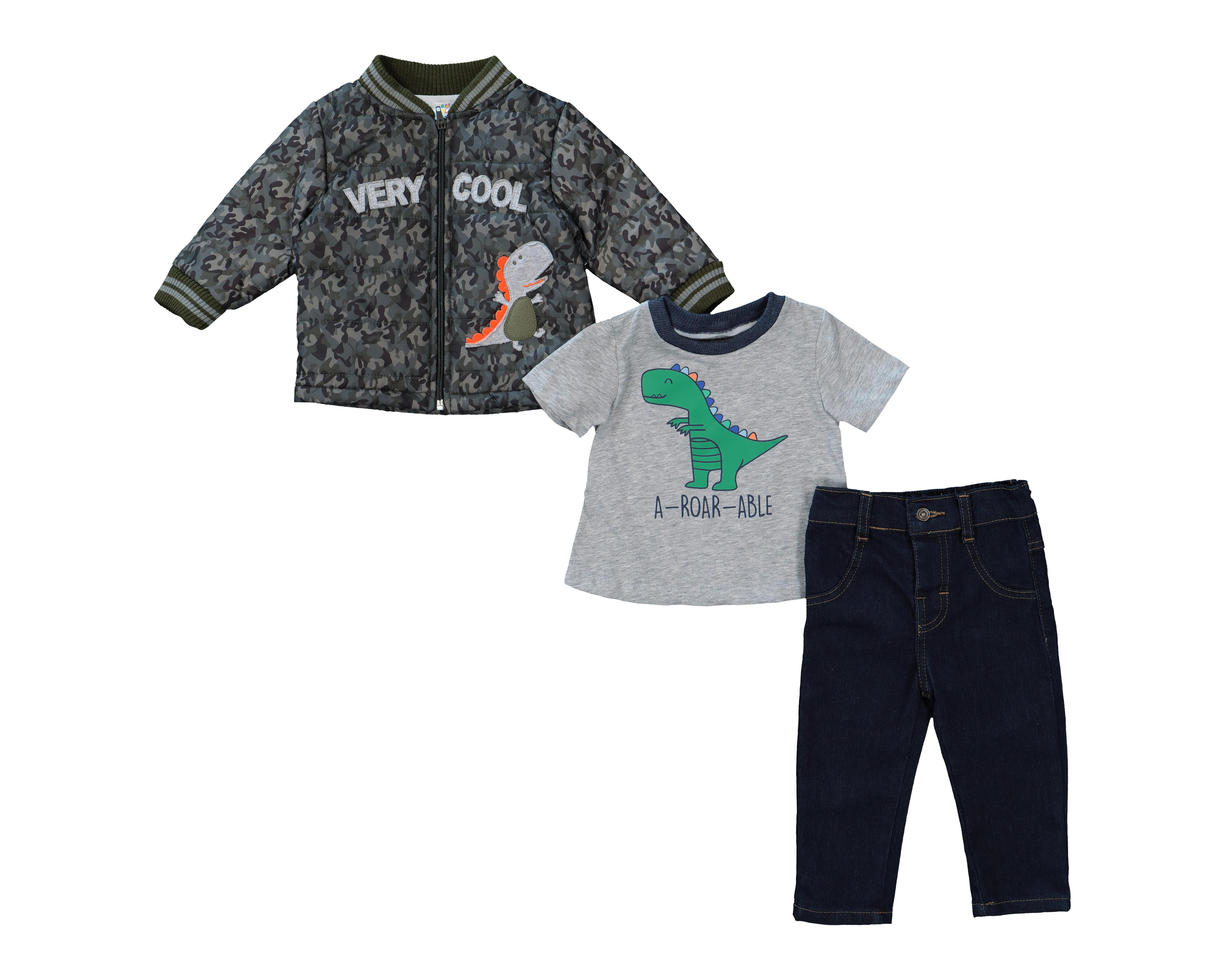 Conjunto Baby Colors para Bebé Niño 3 Piezas $329