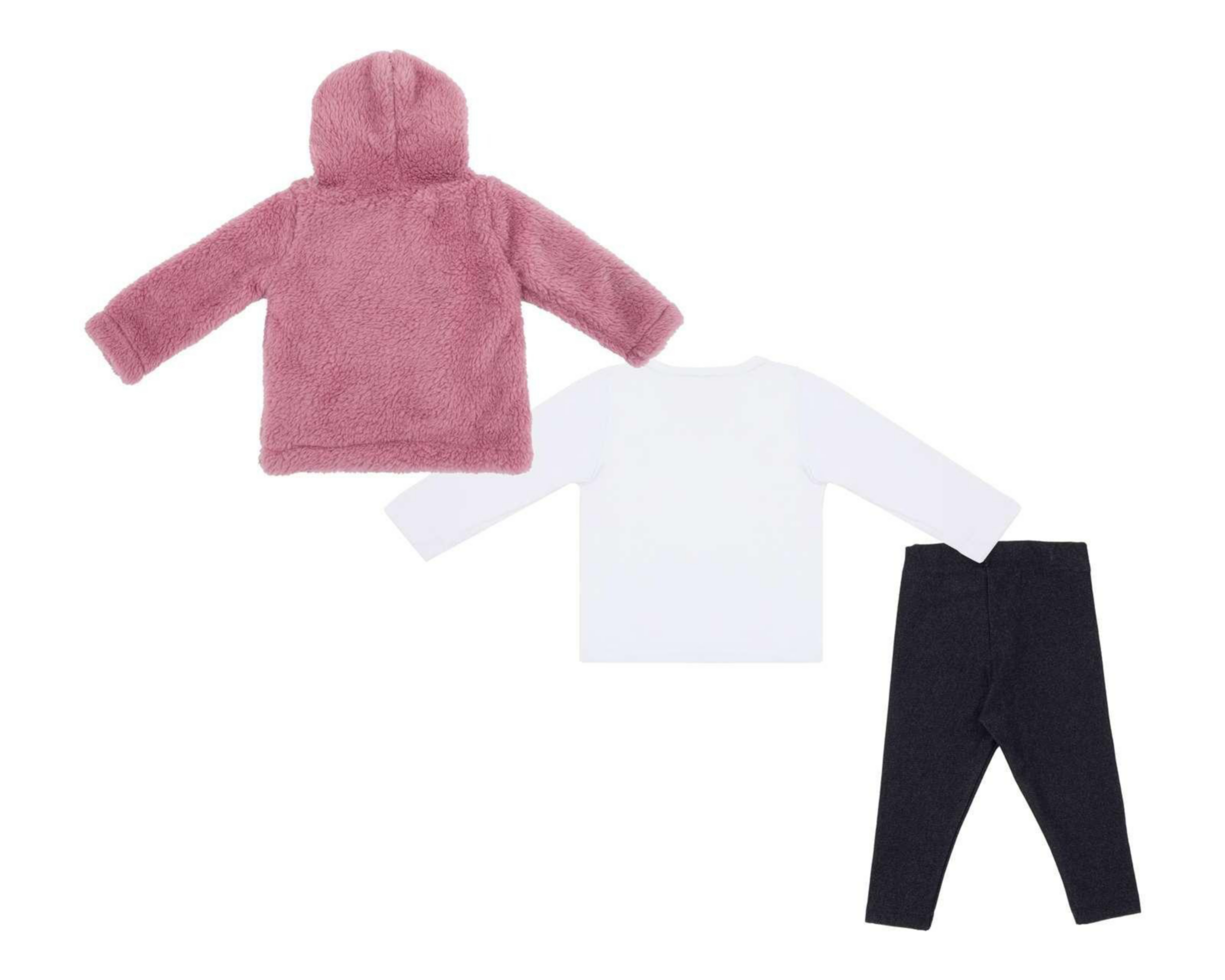 Foto 2 | Conjunto con Sudadera Baby Colors para Bebé Niña