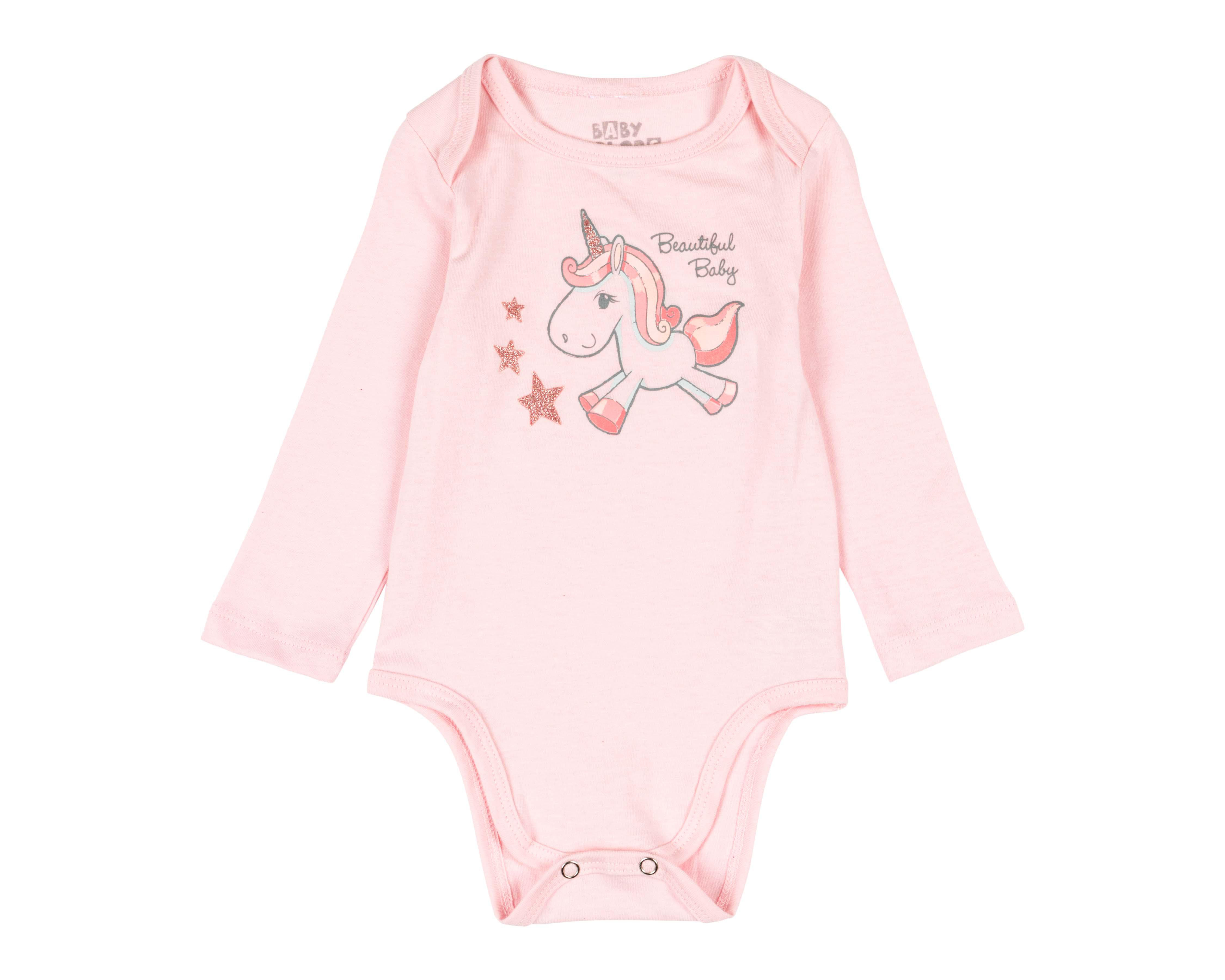 Foto 5 pulgar | Chamarra, Pañalero y Pantalón Baby Colors para Bebé Niña