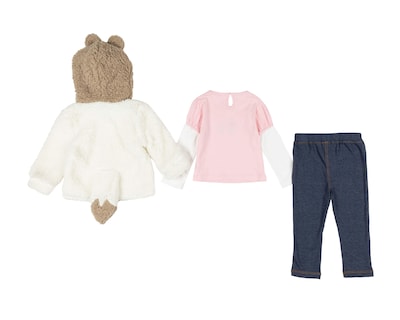 Foto 2 | Chamarra, Blusa y Pantalón Baby Colors para Bebé Niña