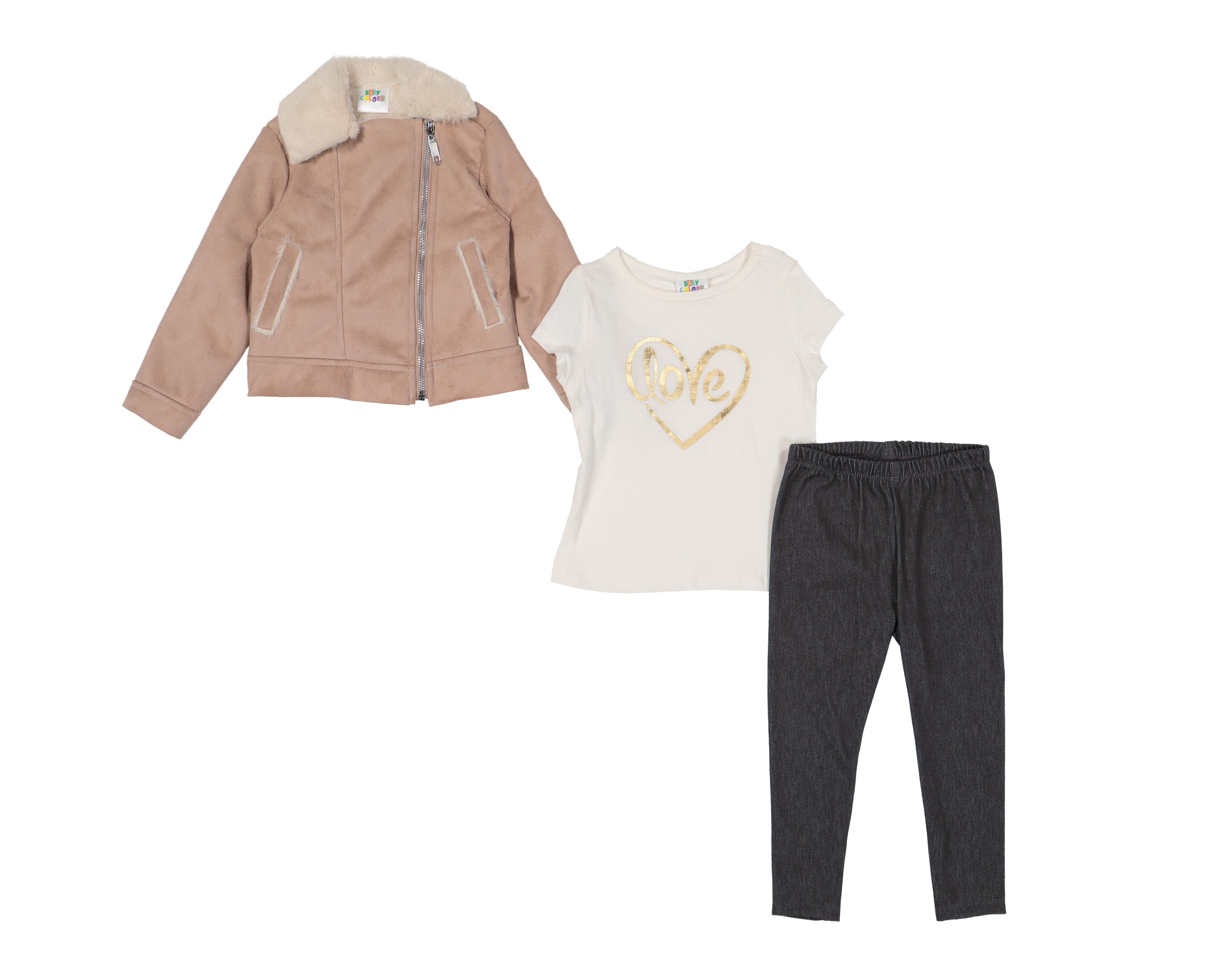 Conjunto Baby Colors para Bebé Niña $449