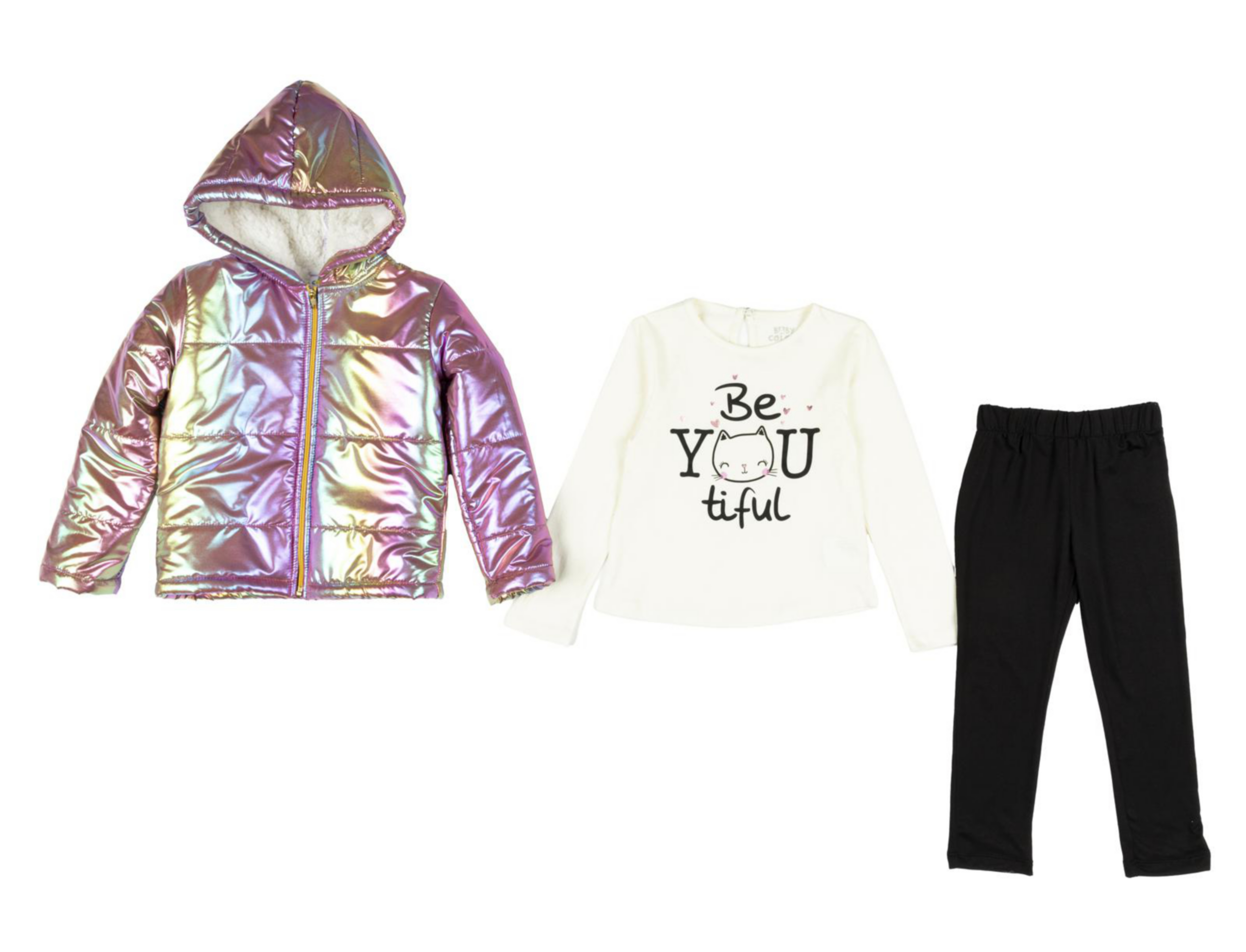 Conjunto Baby Colors para Bebé Niña 3 Piezas $429