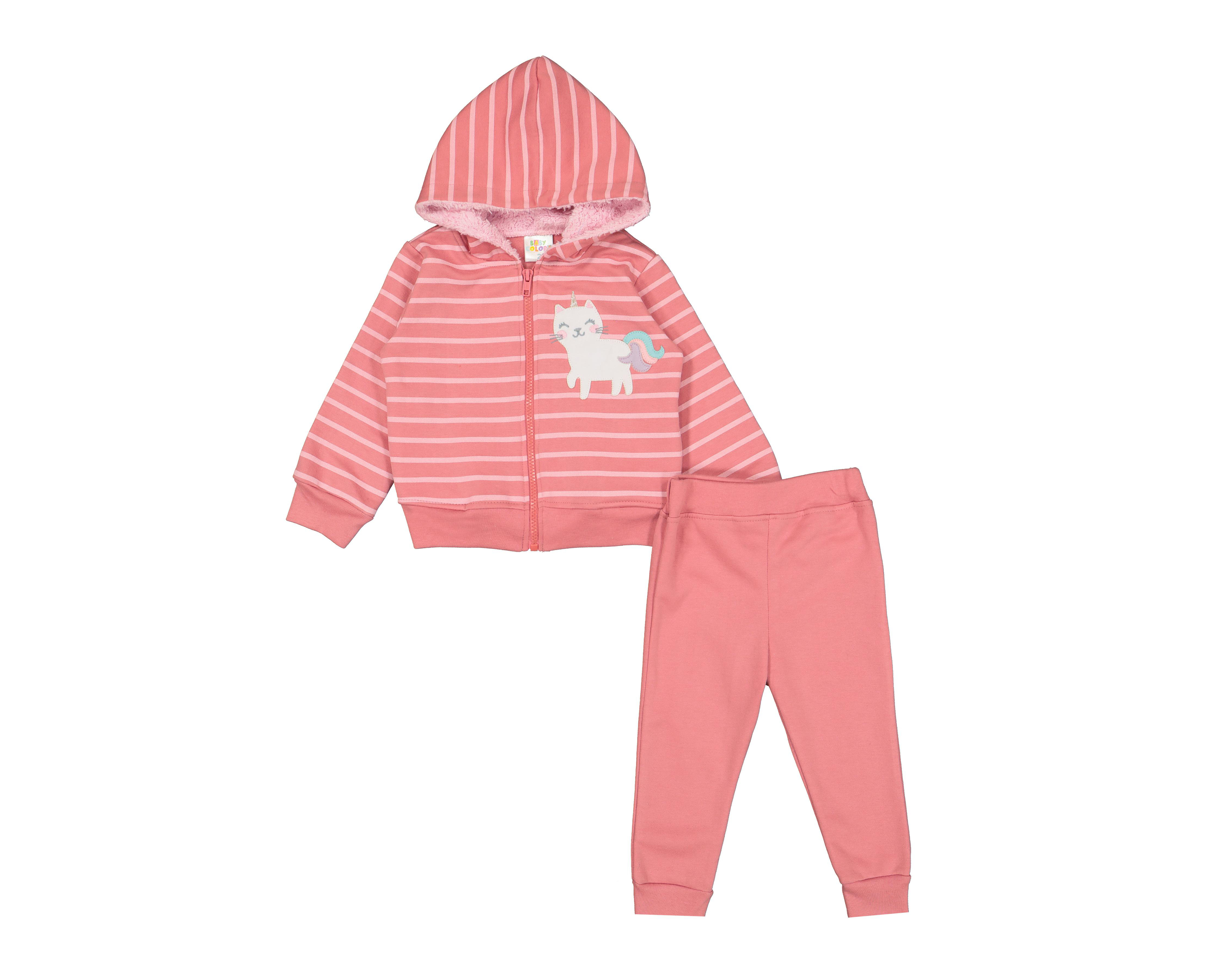 Conjunto con Pantalón Baby Colors para Bebé Niña