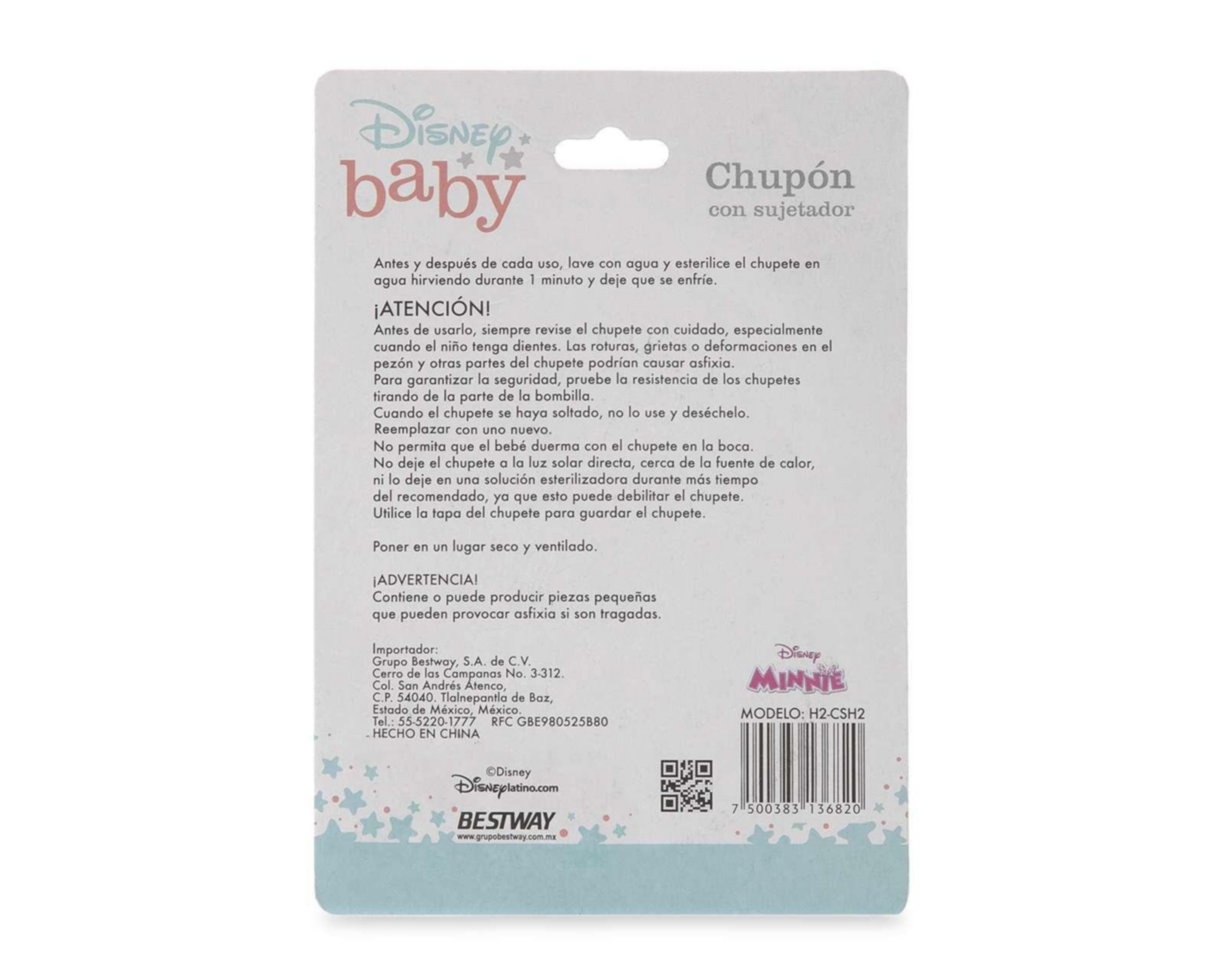 Foto 3 pulgar | Chupon Disney Baby