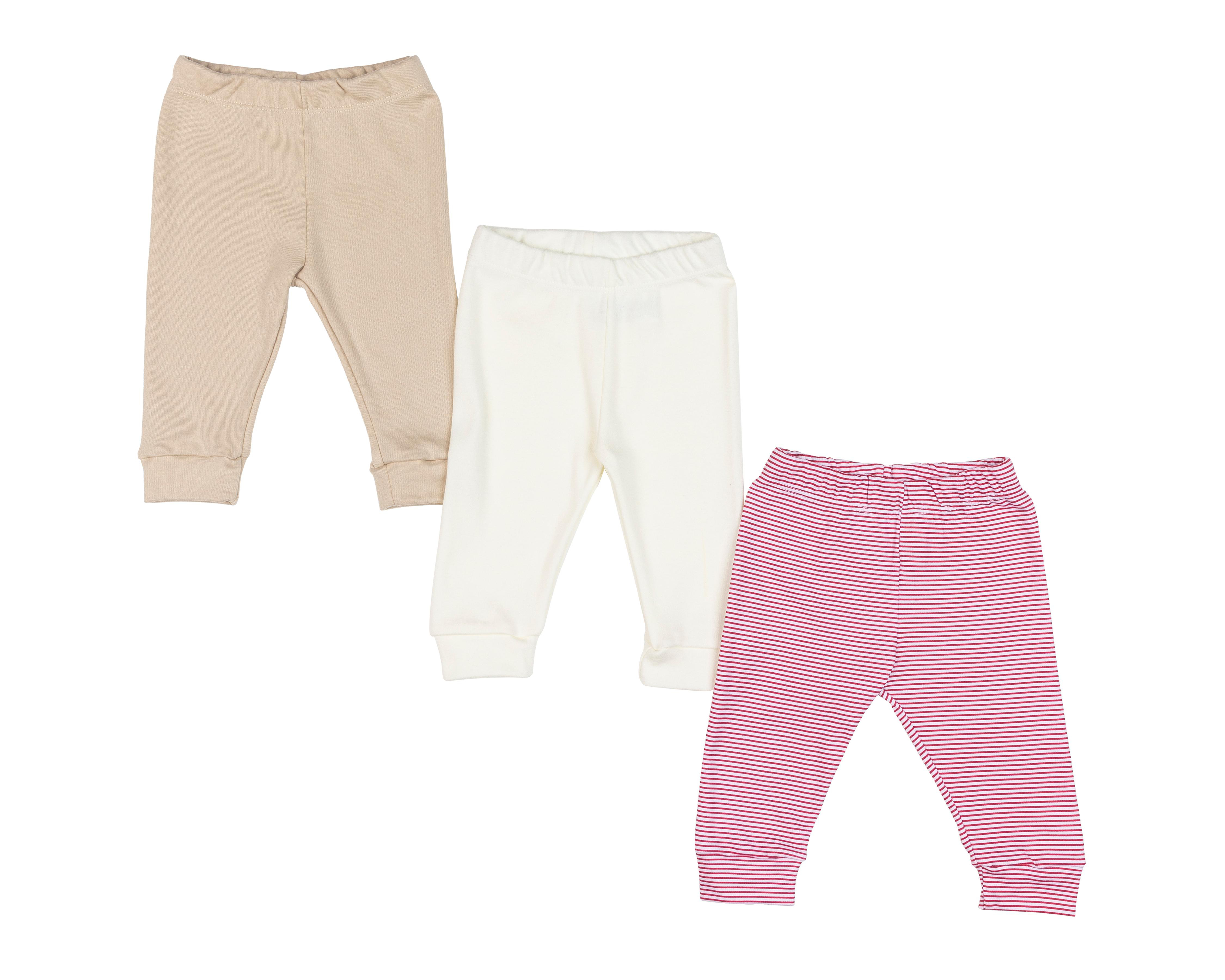Foto 2 pulgar | Pantalón Baby Colors para Bebé Niña 3 Piezas