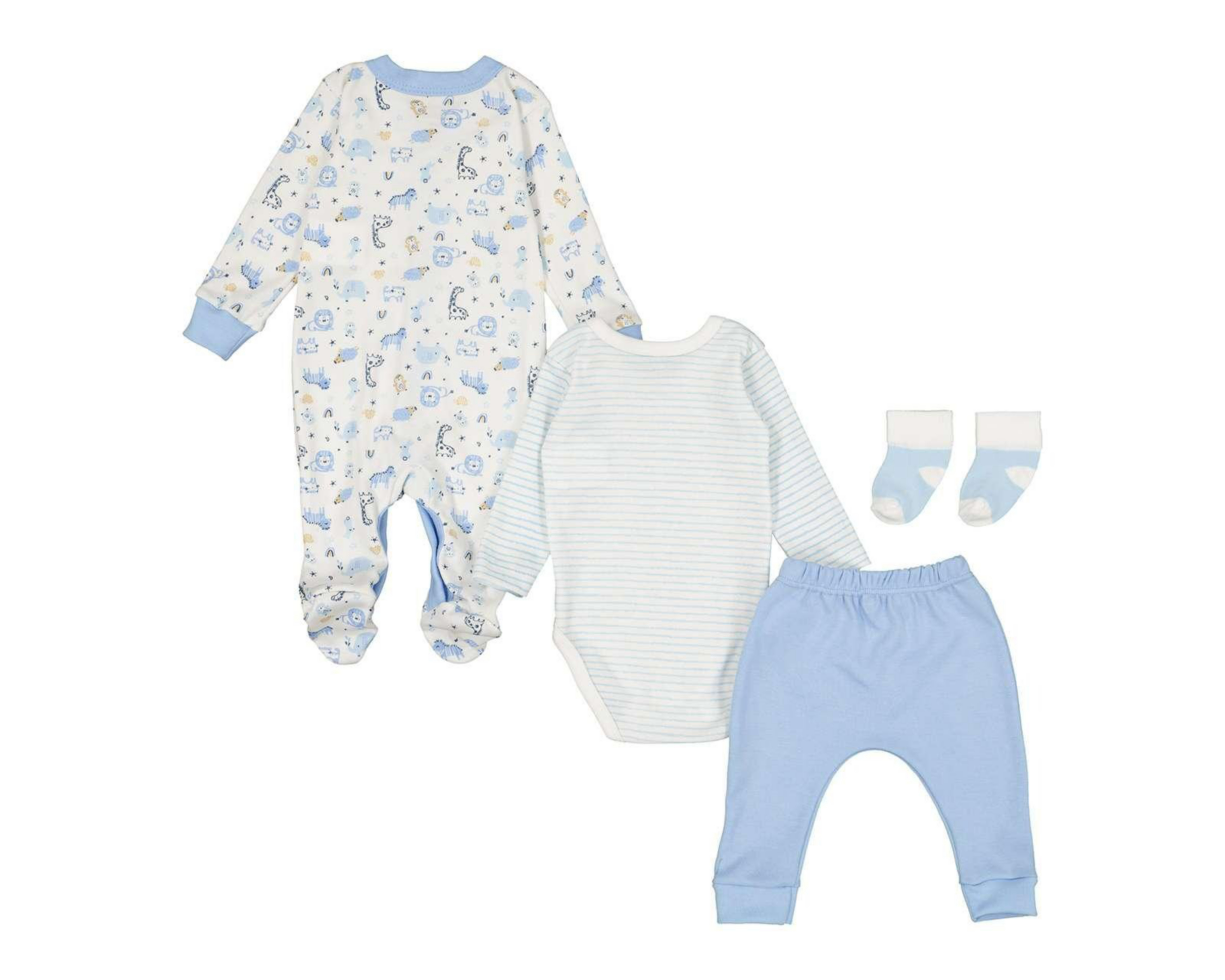 Foto 2 | Conjunto Bam-Bu para Bebé Niño 4 Piezas