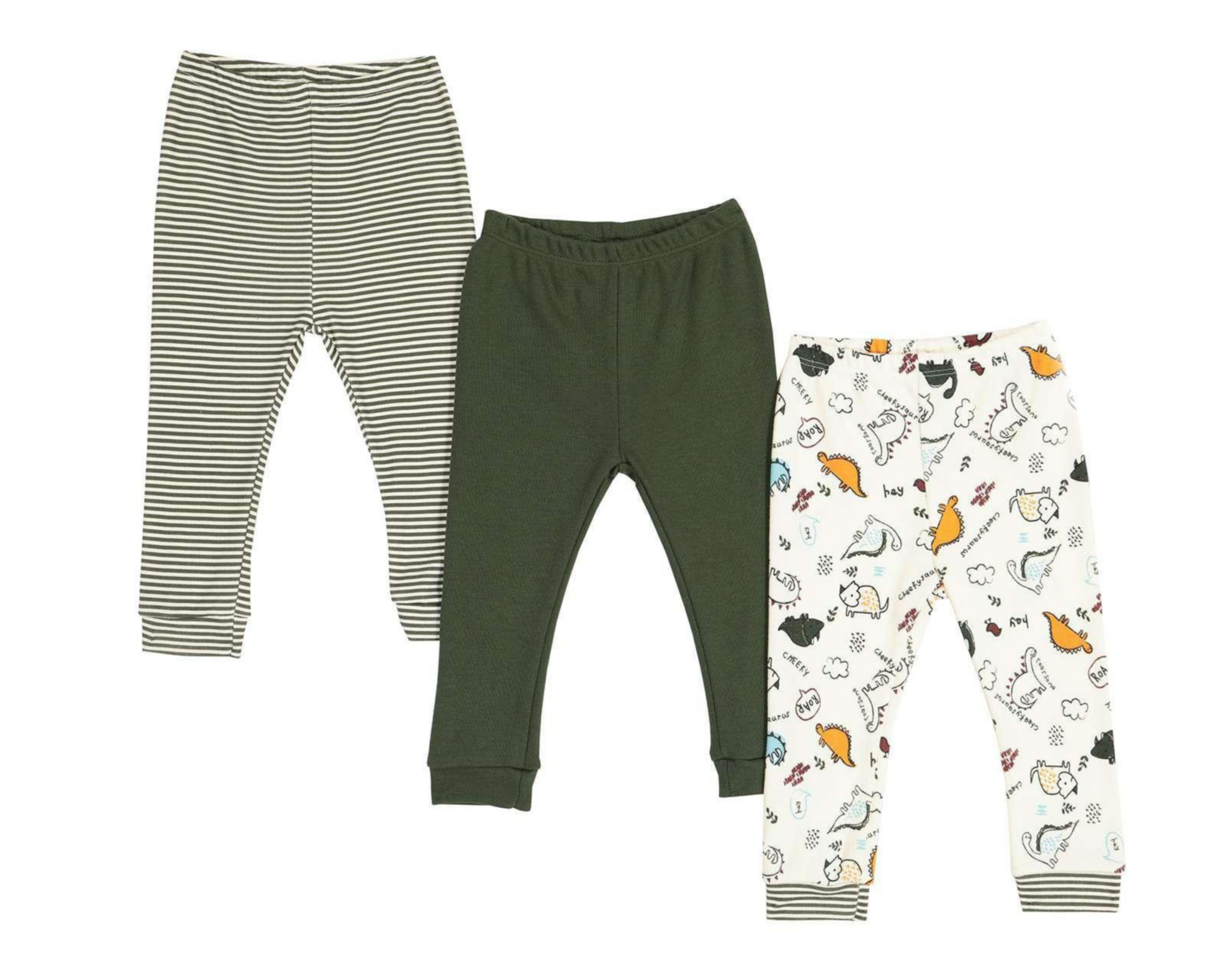 Pantalón Baby Colors para Bebé Niño 3 Piezas $179