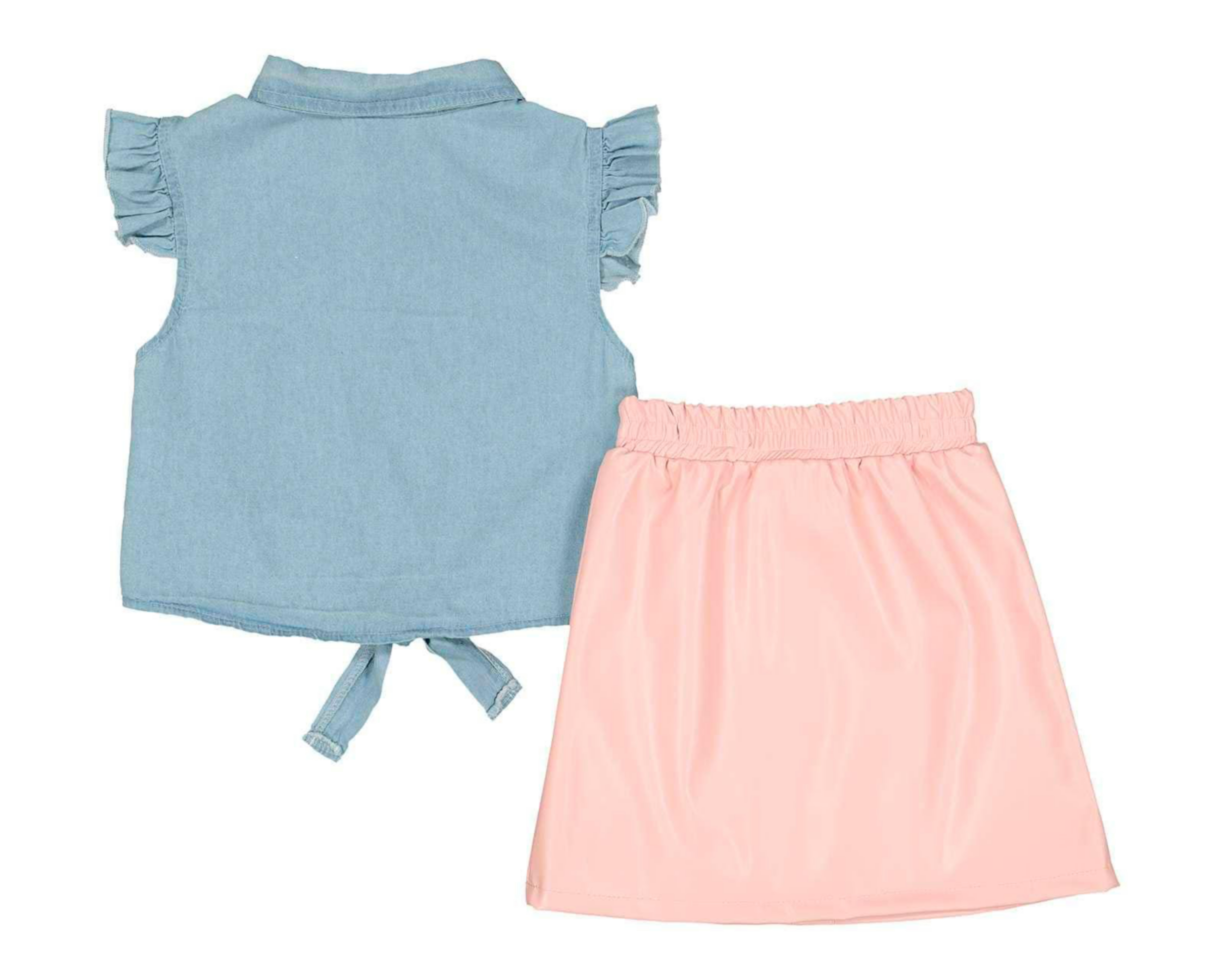 Foto 2 | Conjunto con Falda Baby Colors para Bebé Niña