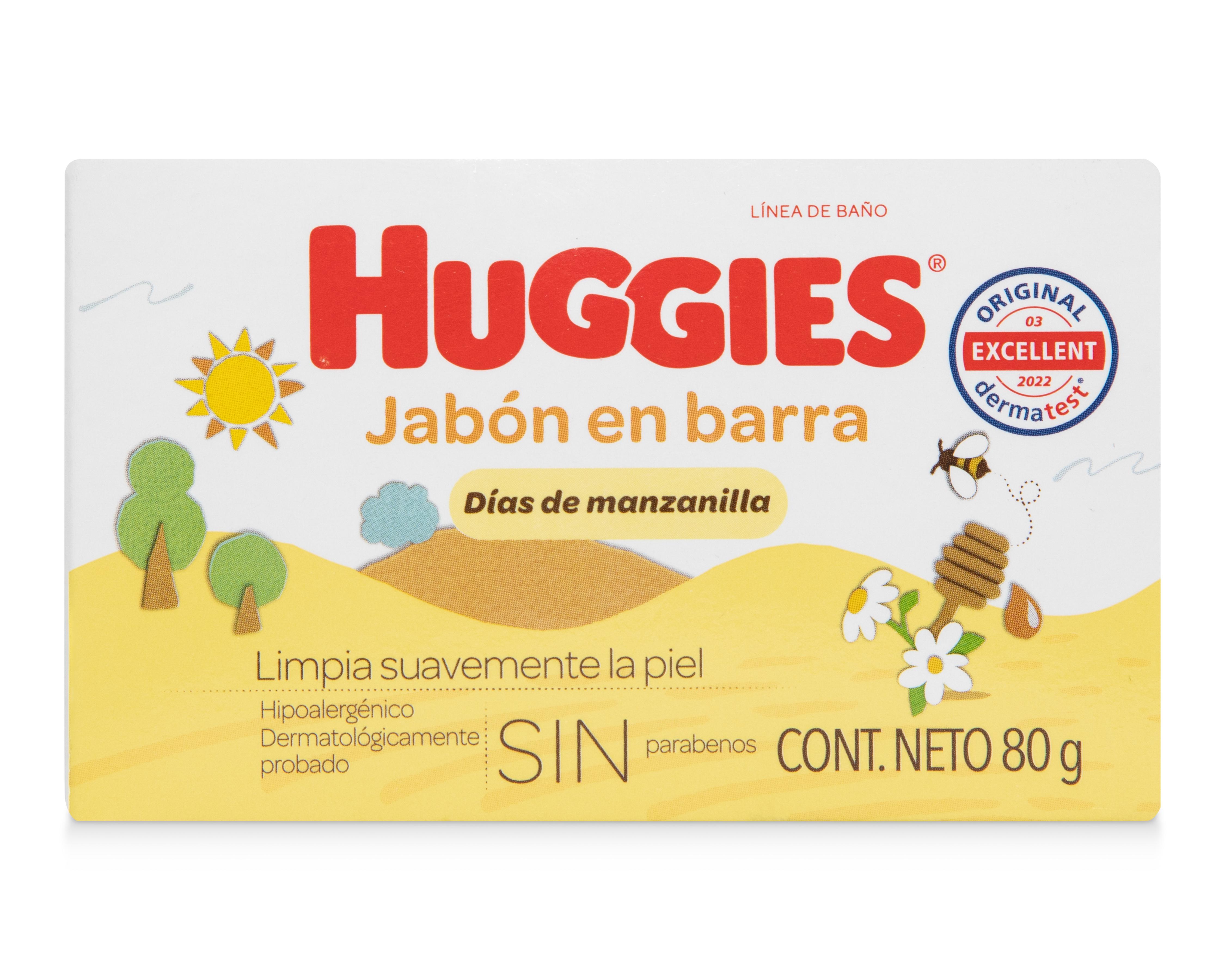 Jabón Corporal en Barra Huggies de Manzanilla