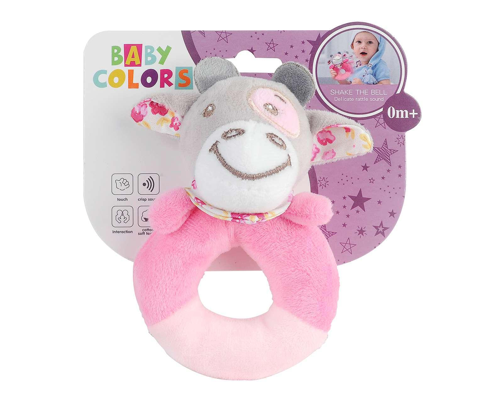 Foto 2 pulgar | Sonaja Baby Colors con Peluche de Vaquita