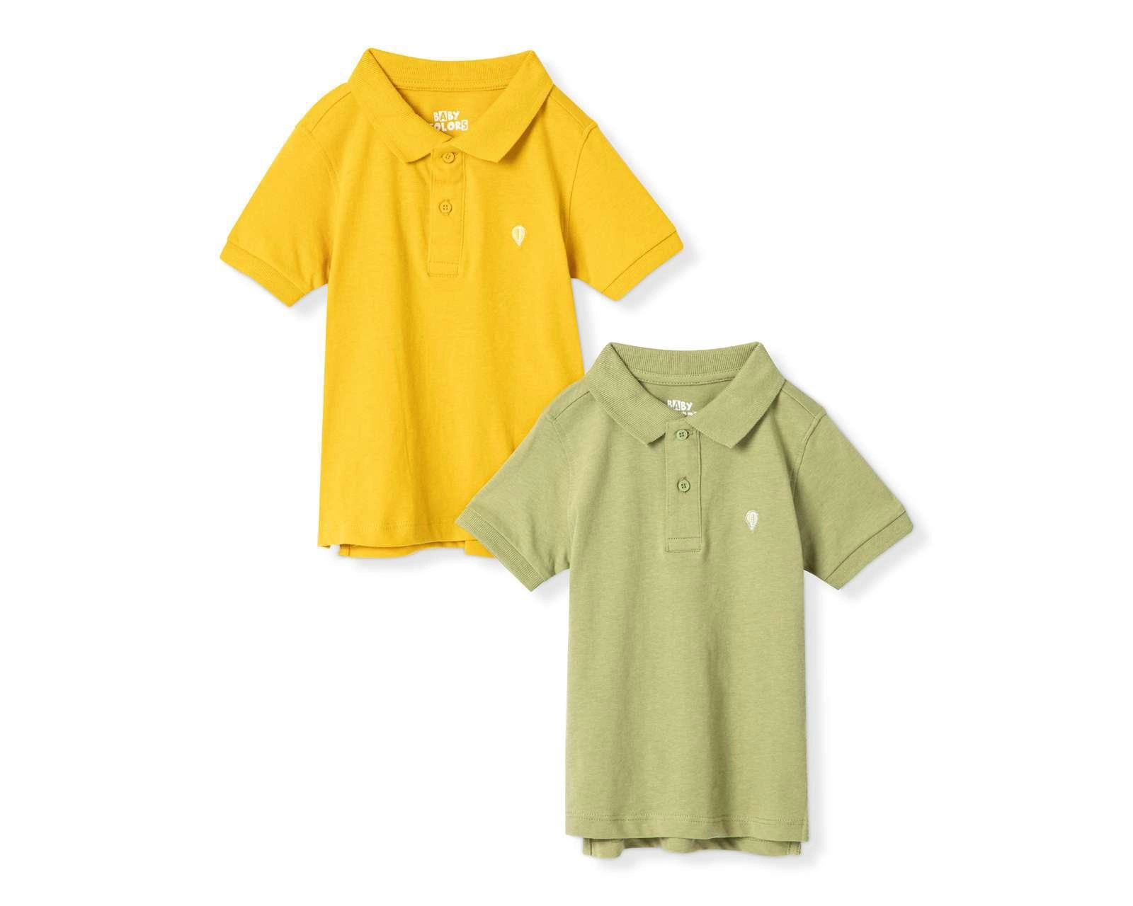 Playera Baby Colors para Bebé Niño 2 Piezas