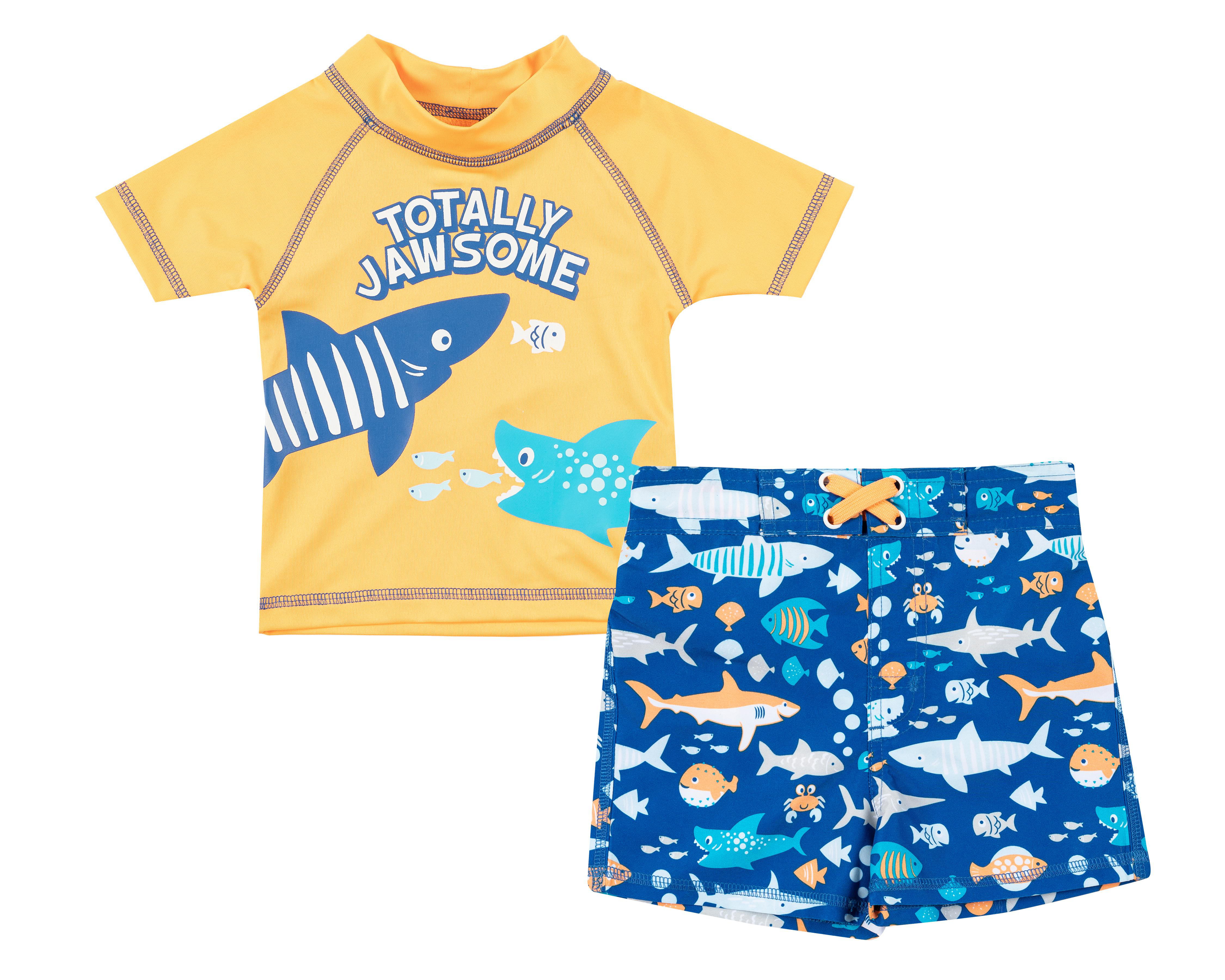 Foto 2 pulgar | Traje de Baño Rio Beach Estampado para Bebé Niño