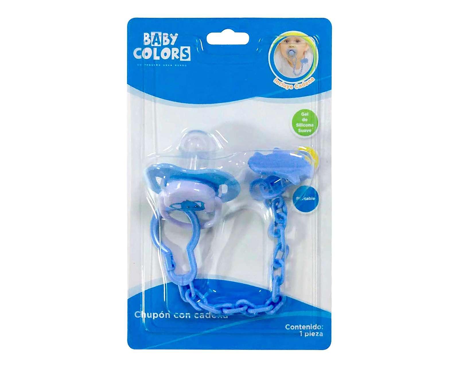 Chupón Baby Colors con Cadena $35