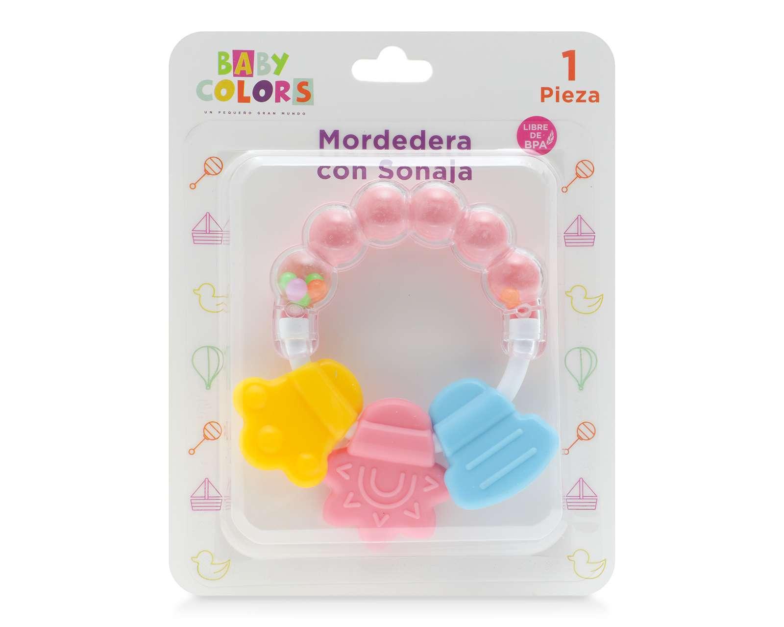 Foto 2 pulgar | Mordedera Baby Colors con Sonaja