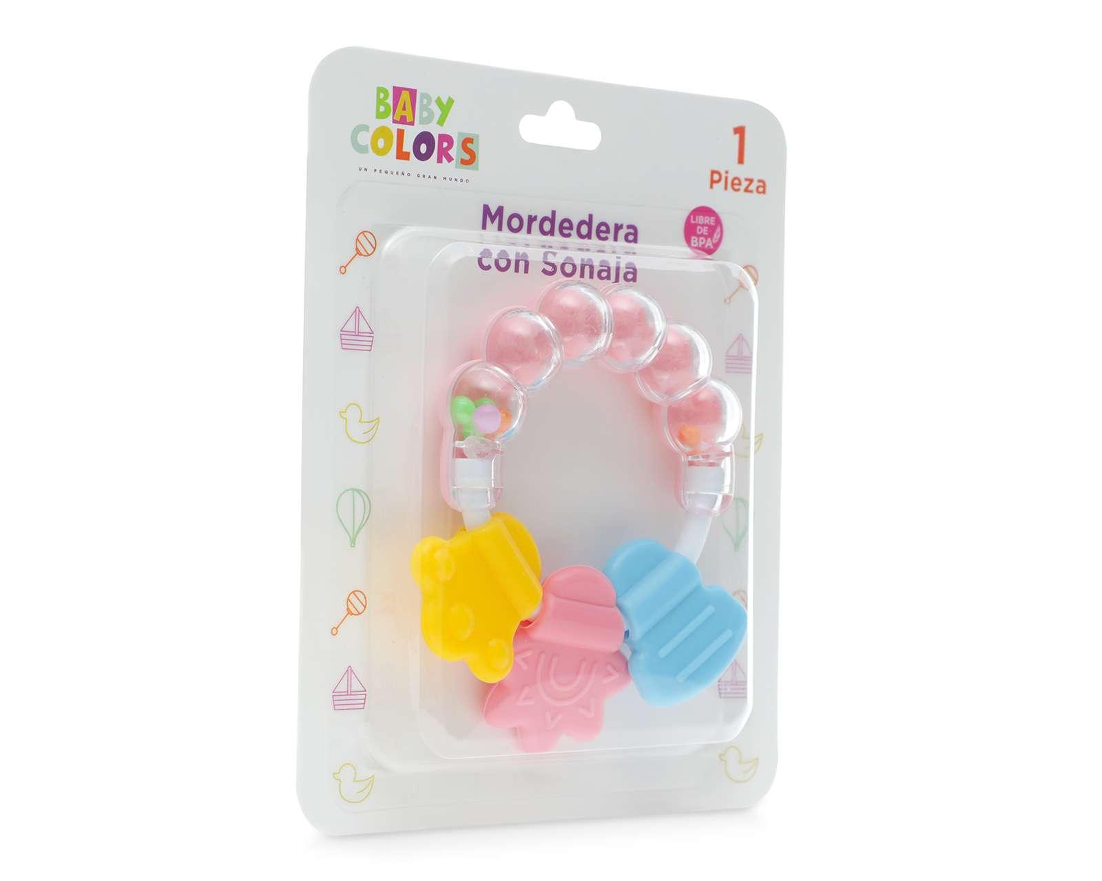 Foto 3 pulgar | Mordedera Baby Colors con Sonaja