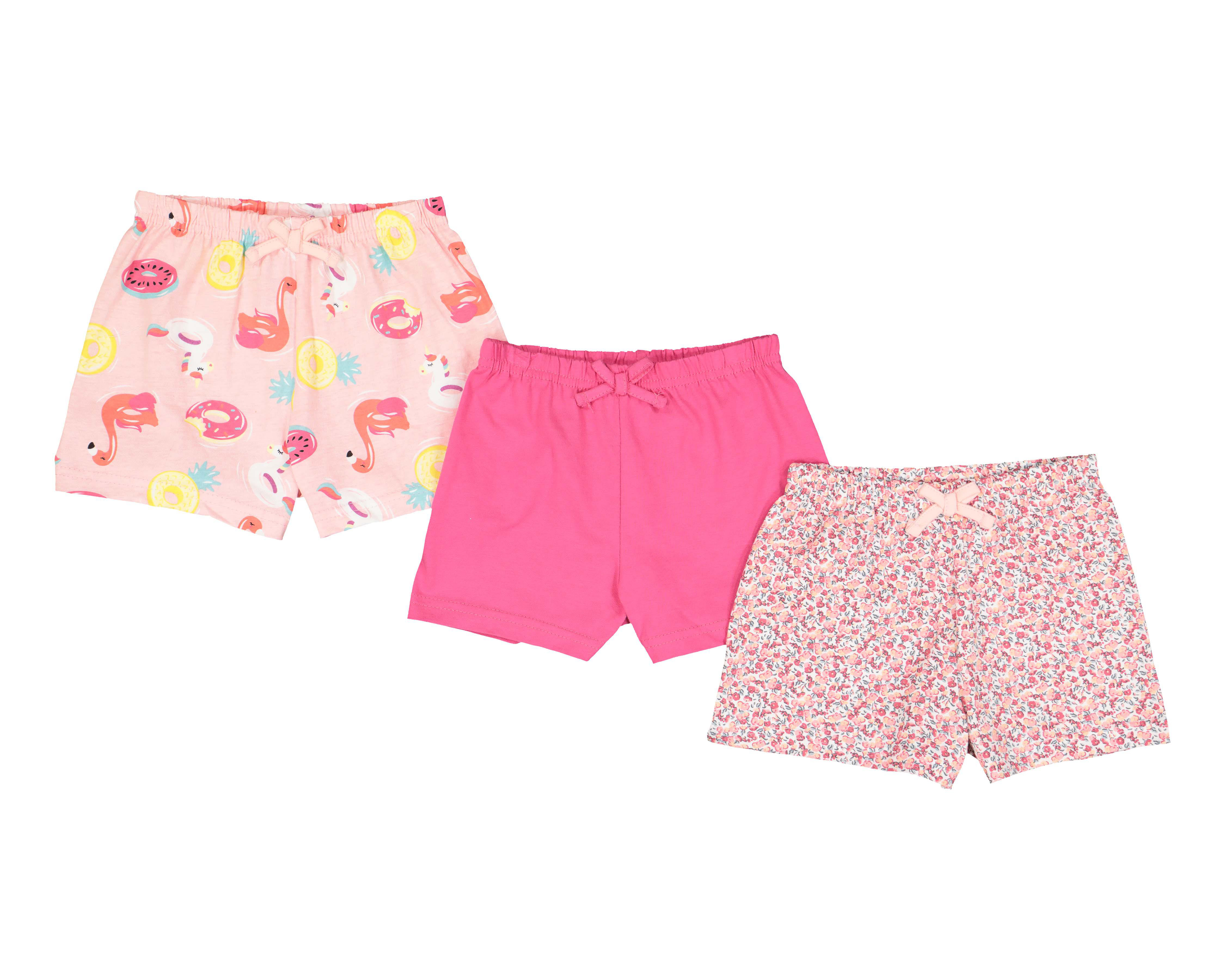 Short Baby Colors para Bebé Niña 3 Piezas